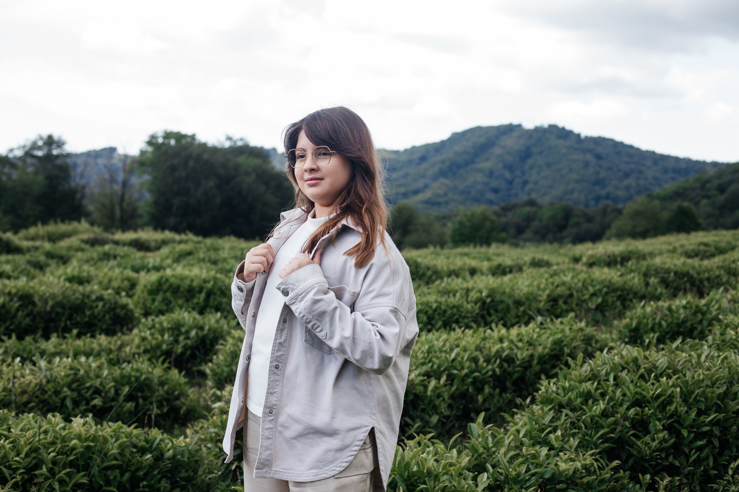 Tea plantation. Efimova Model Agency