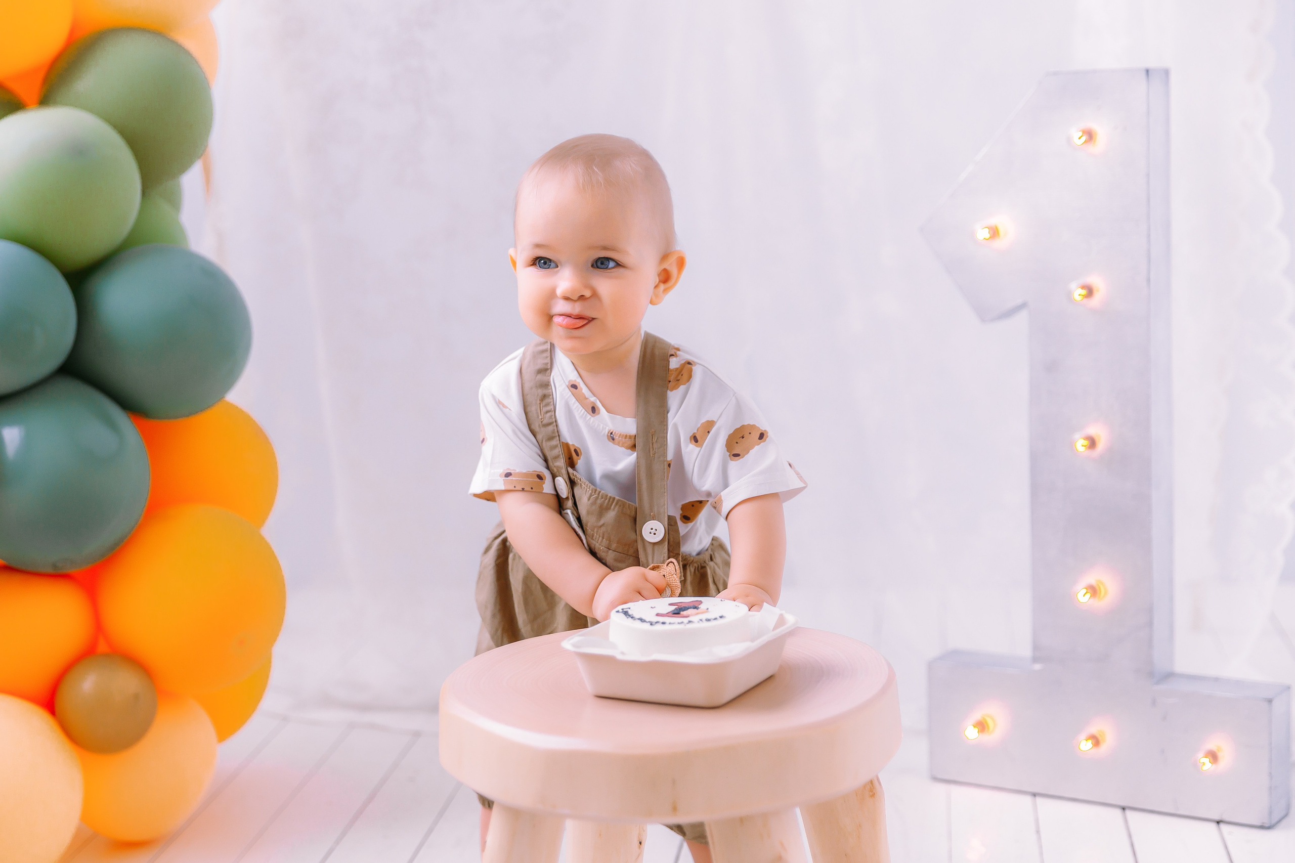 Фотосессия на первый годик. Семейный и детский фотограф в Мурманске Карина Березина