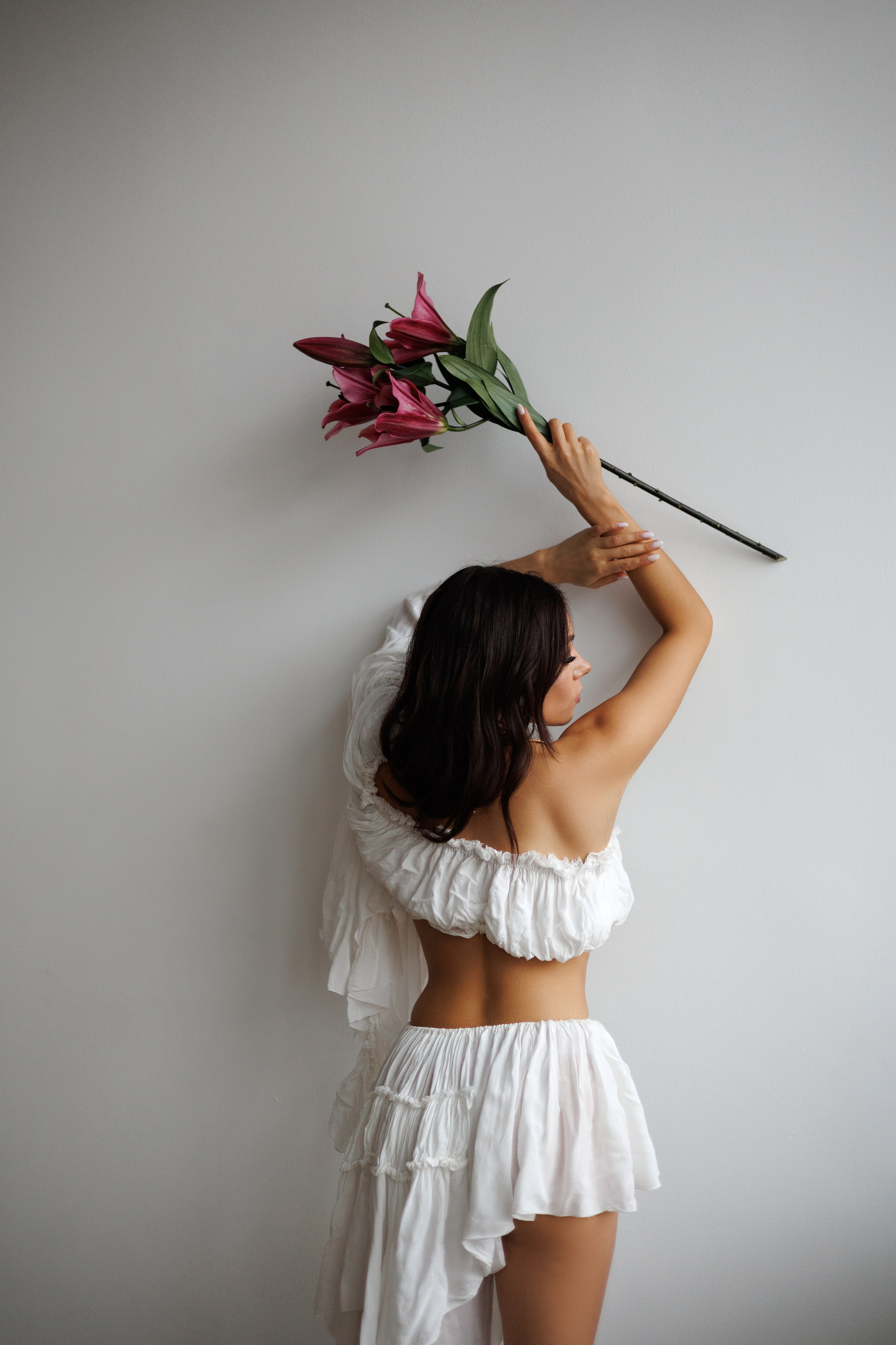 Женский портрет в студии. Фотограф Минск