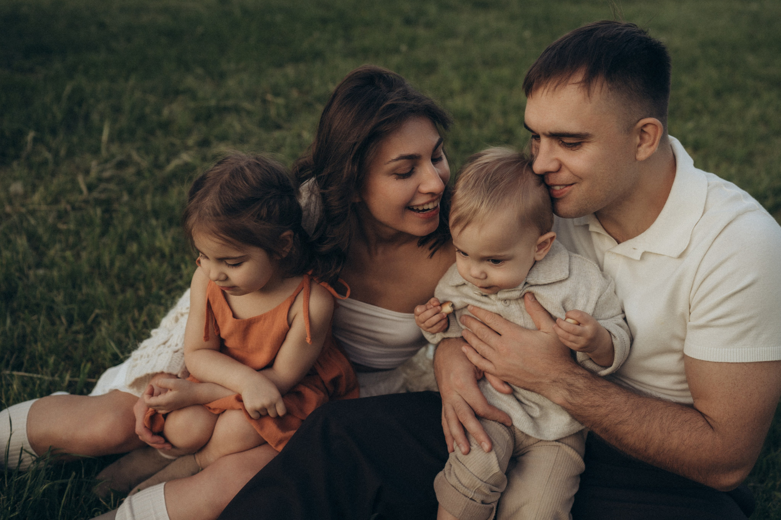 Семья. Закат. Счастье. Семейный фотограф в Москве Елена Гильманова