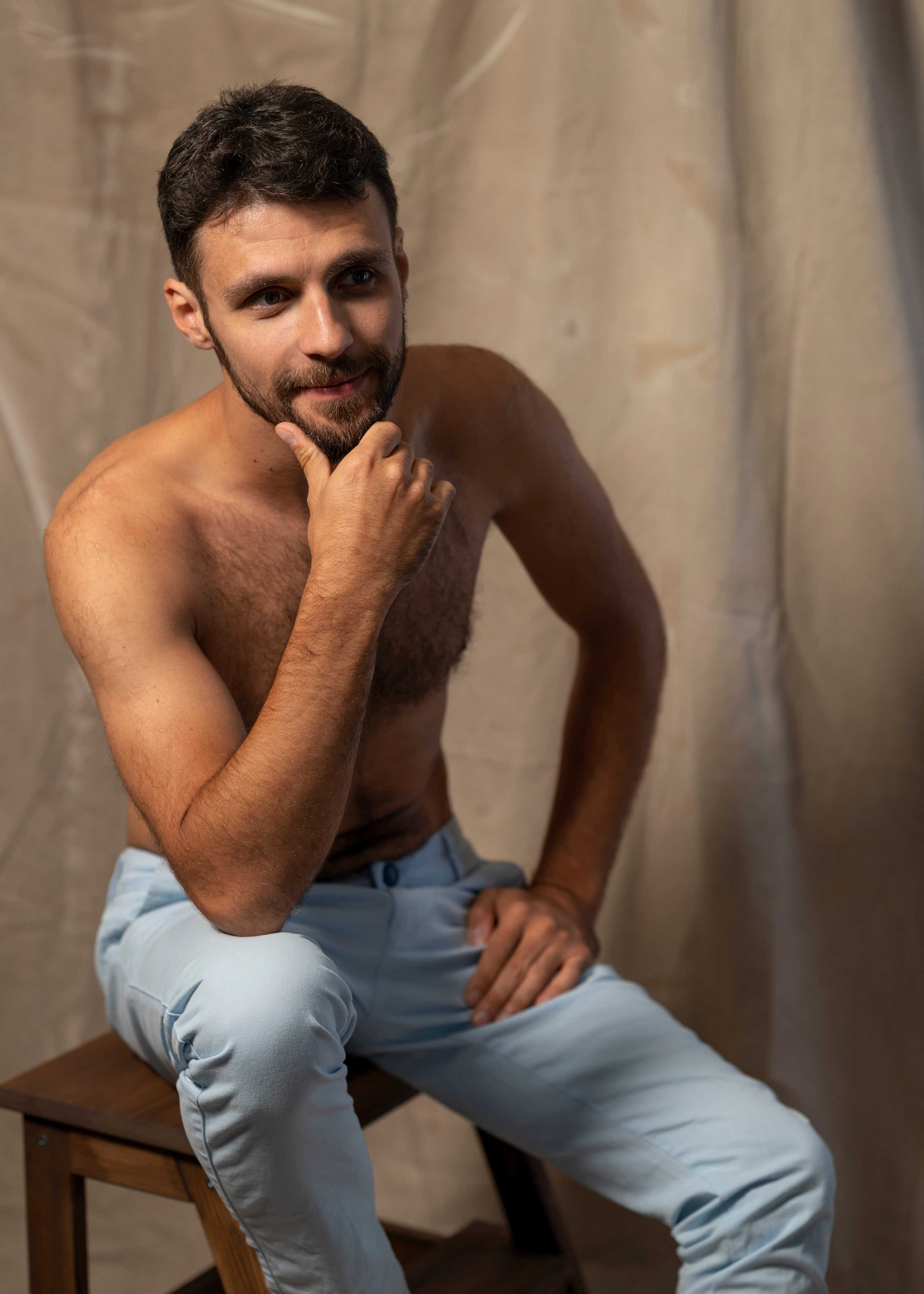 Портретная фотосессия мужчины