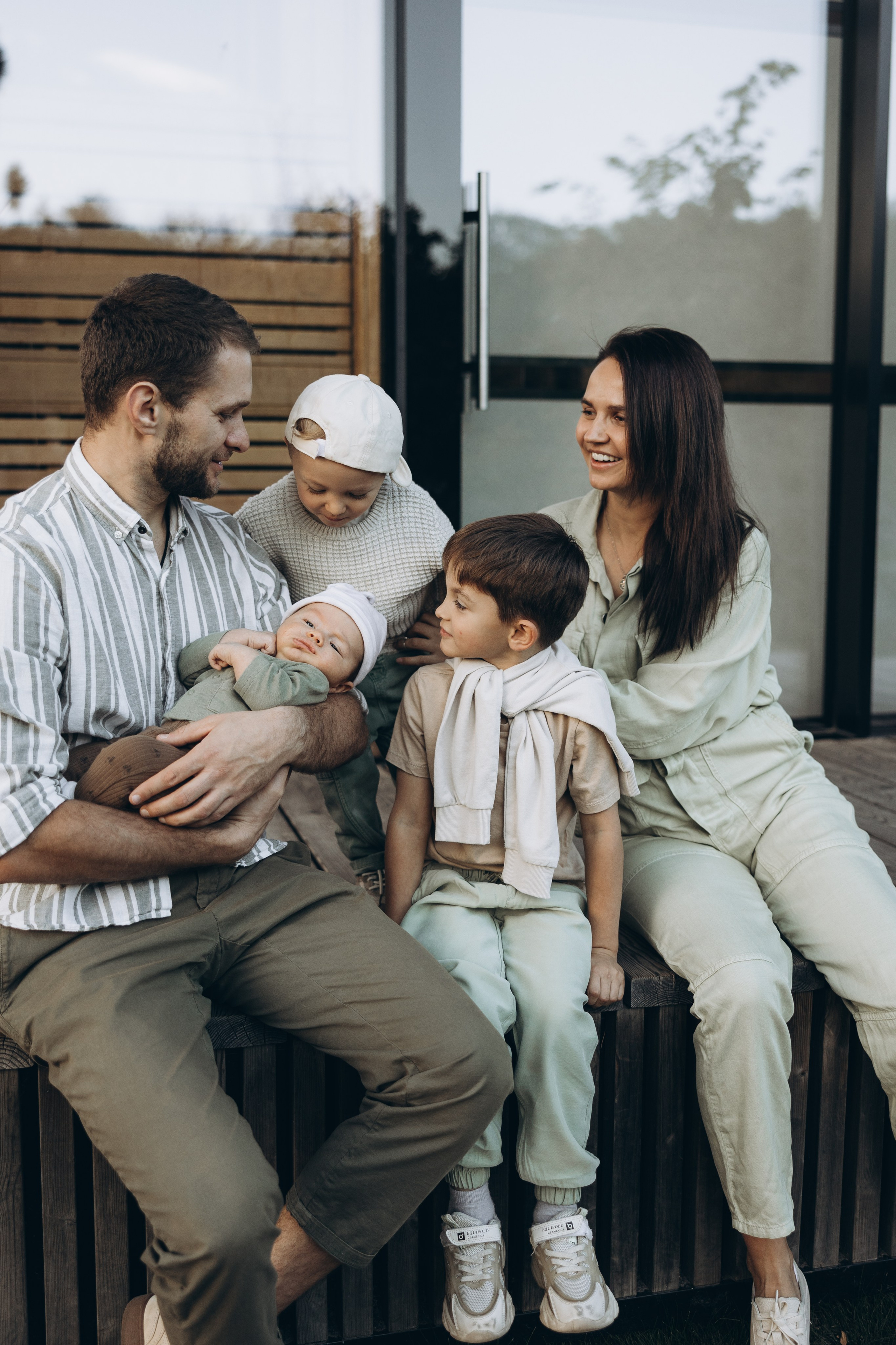 Екатерина, Ярослав, Артём, Макар и Демид. Семейный фотограф в Москве Виктория Ястребинская