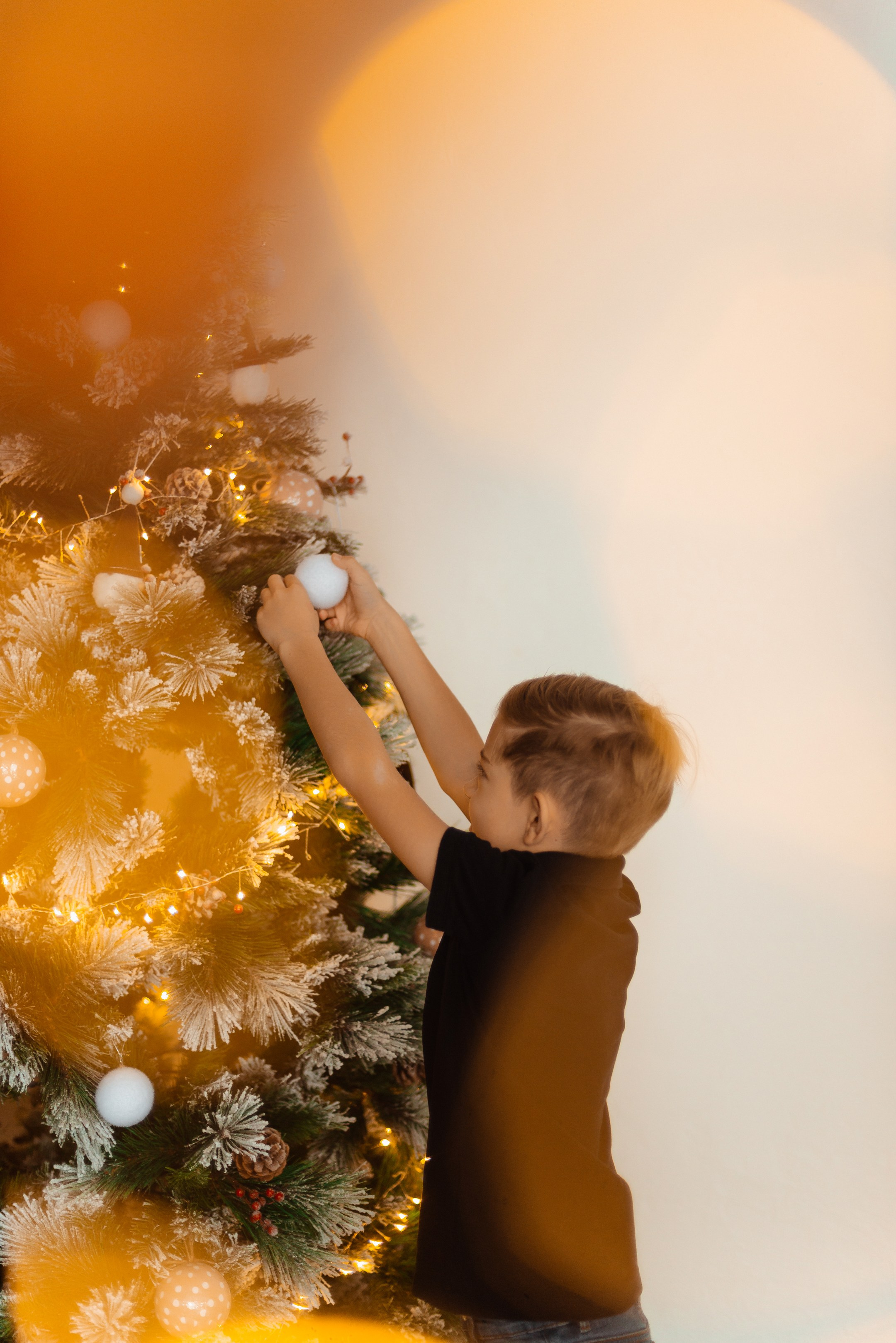 Фотосессия в новогодней студии | Лера, Стёпа и Максим. Фотограф в Самаре | Катерина Гущина