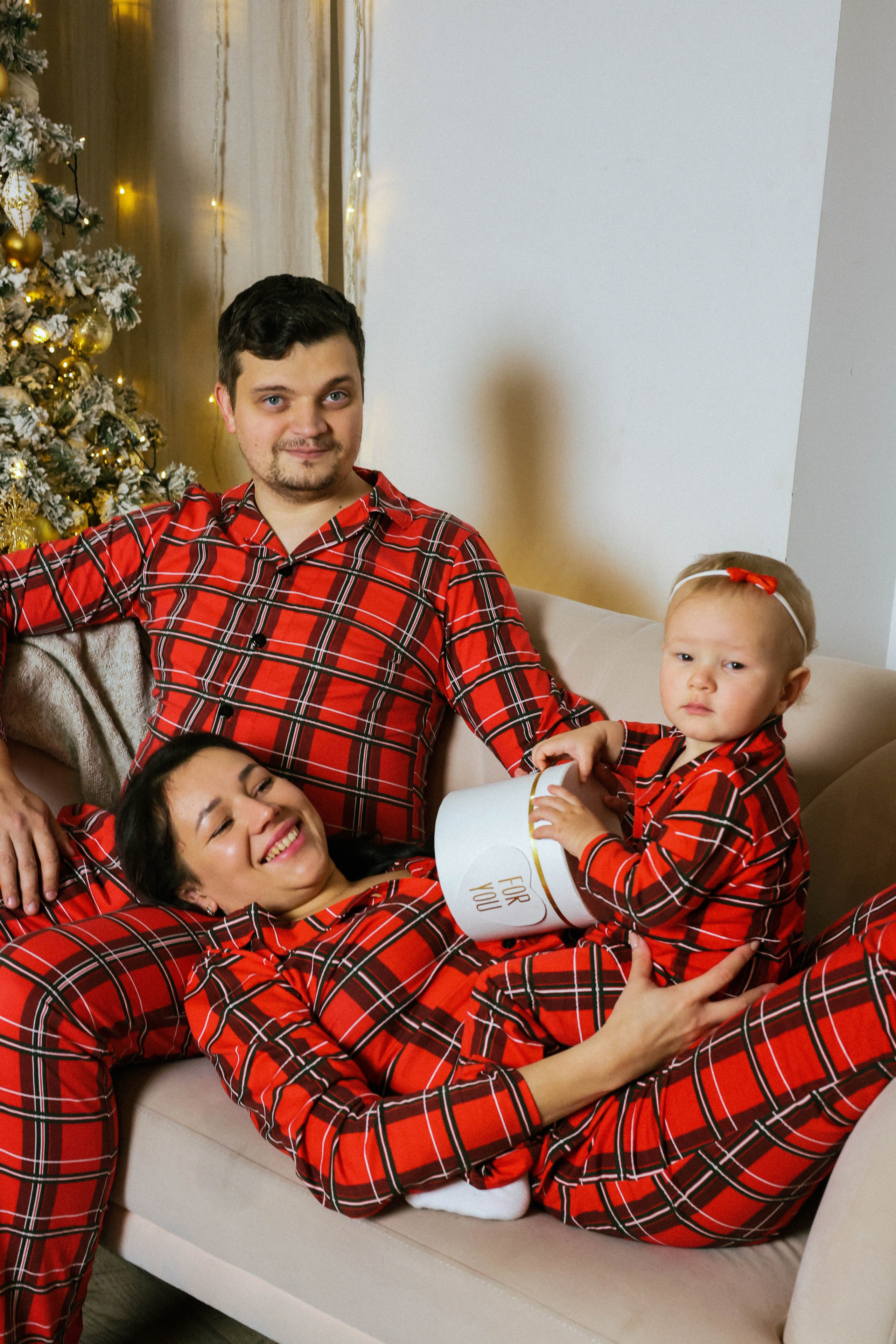 Новогодняя история «Наталья и ее семья». Фотограф в Москве Анастасия Калинина