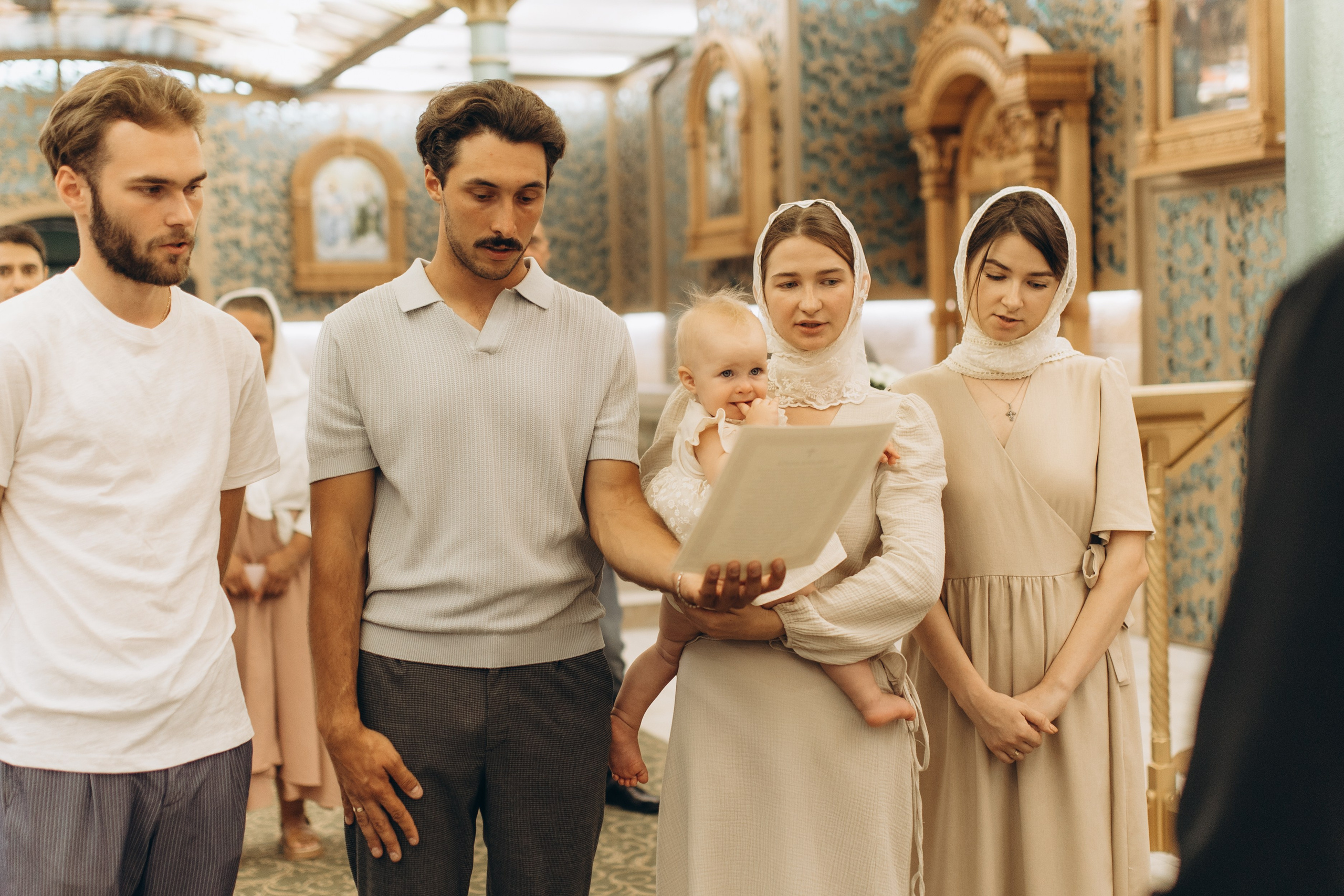 Крещение Марии и Валерии. Семейный фотограф в Краснодаре Виктория Кокоулина