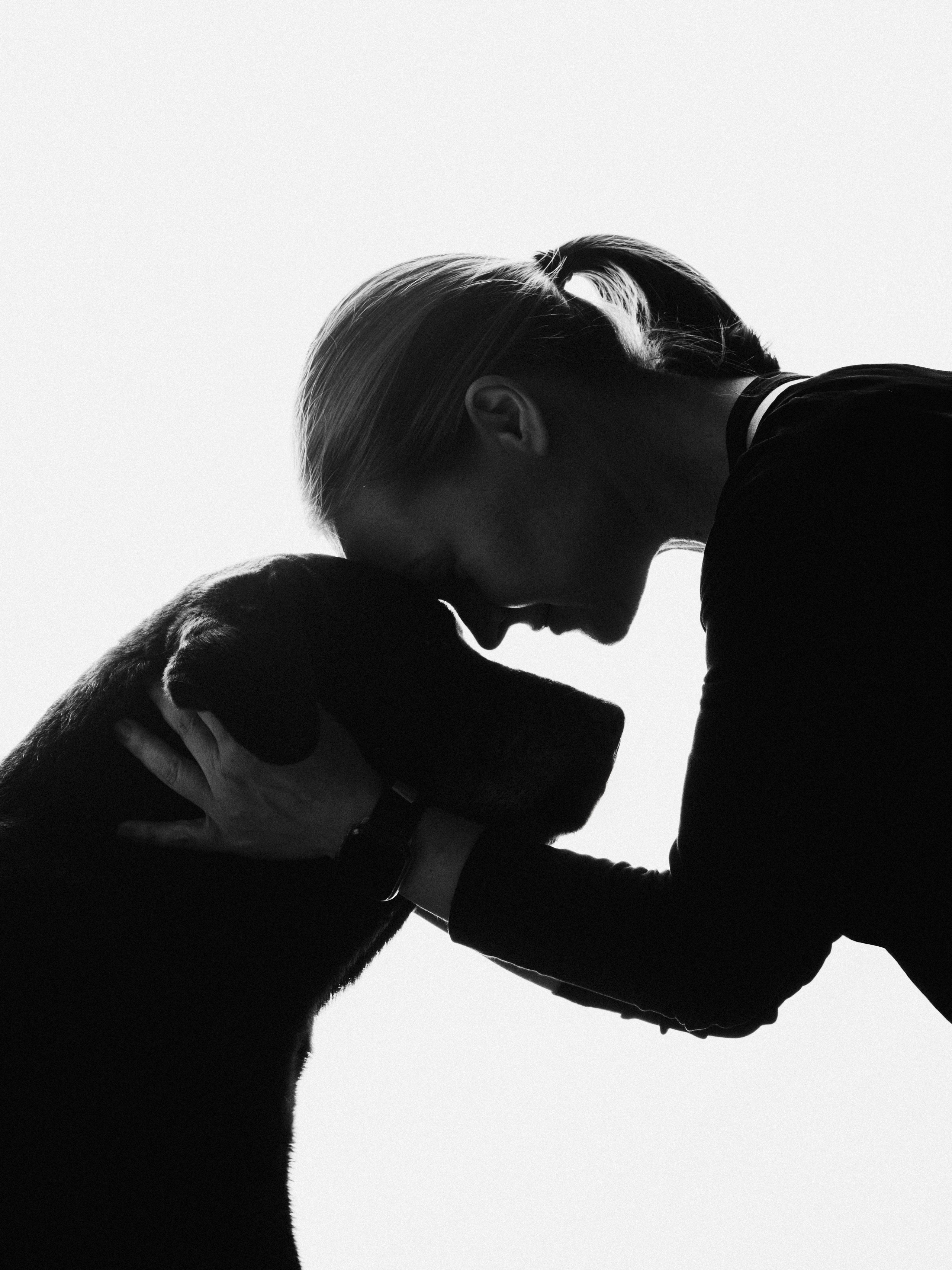 Оля и Шерлок. Семейный фотограф анималист Ананьева Мария — Москва