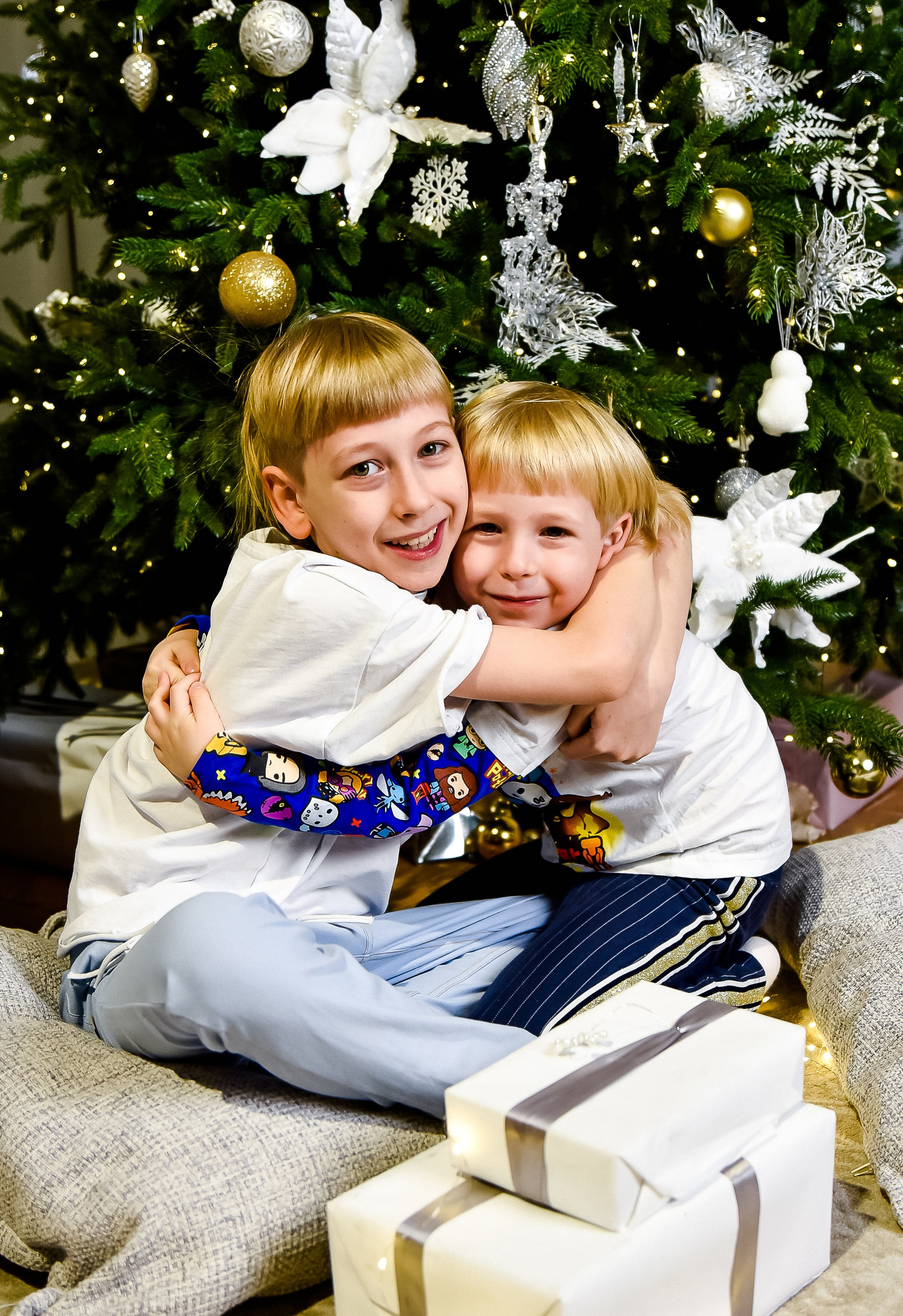 Екатерина с сыновьями