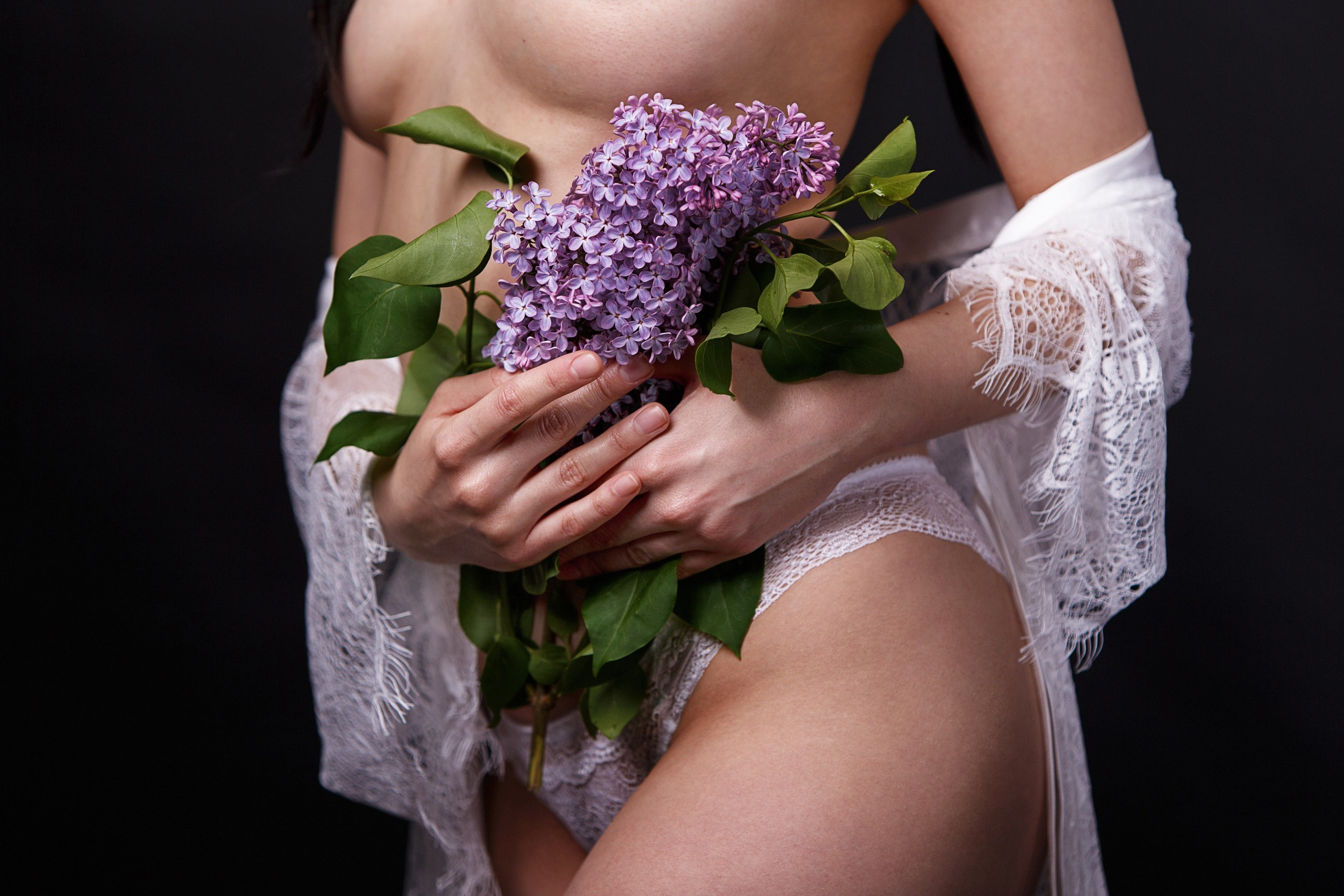 Елена и сирень. Художественный фотограф Александр Чуприна в Москве
