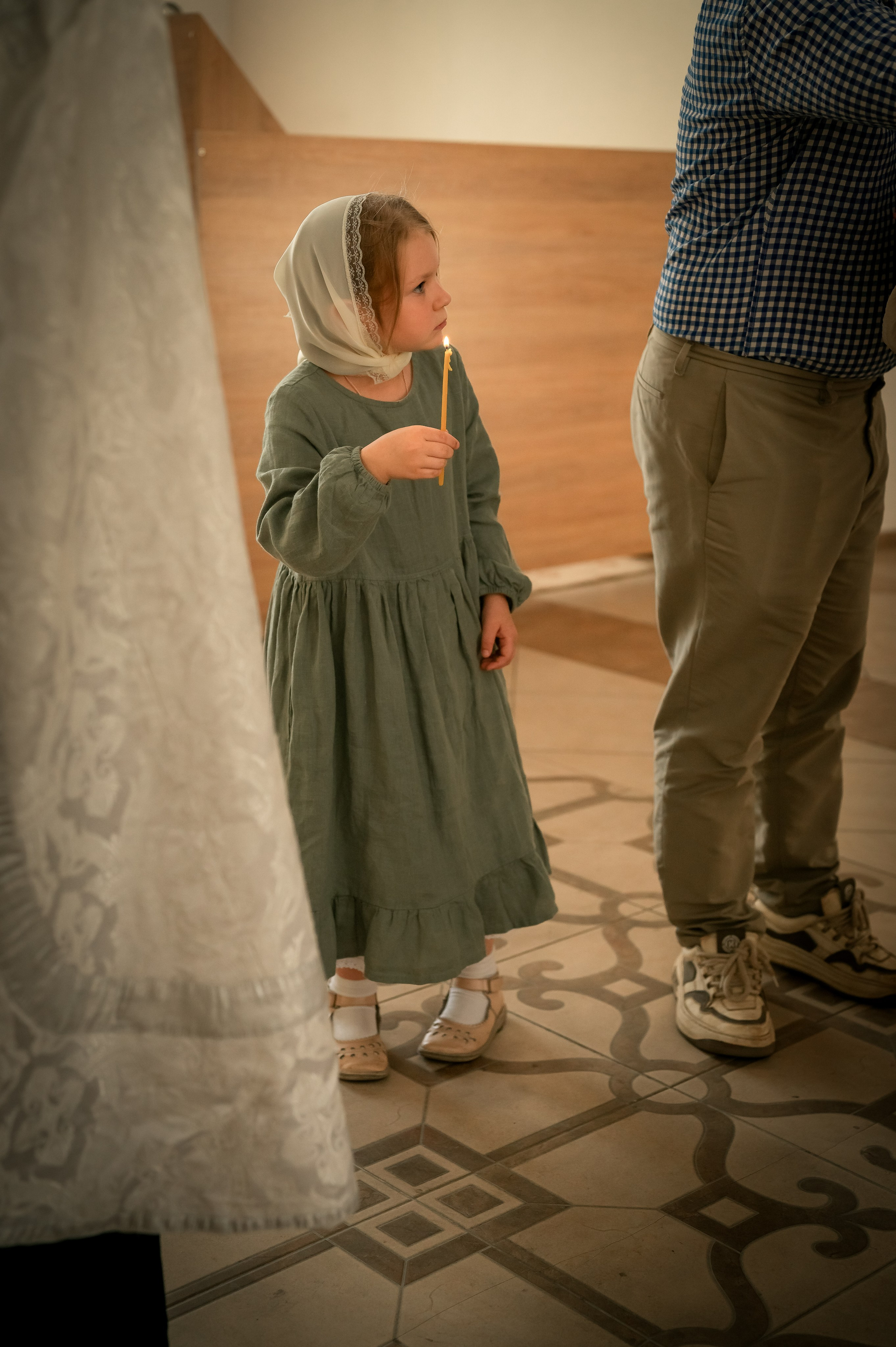 Таинство крещения. Фотограф новорождённых, семейный, школьный в городе Калуге Евгения