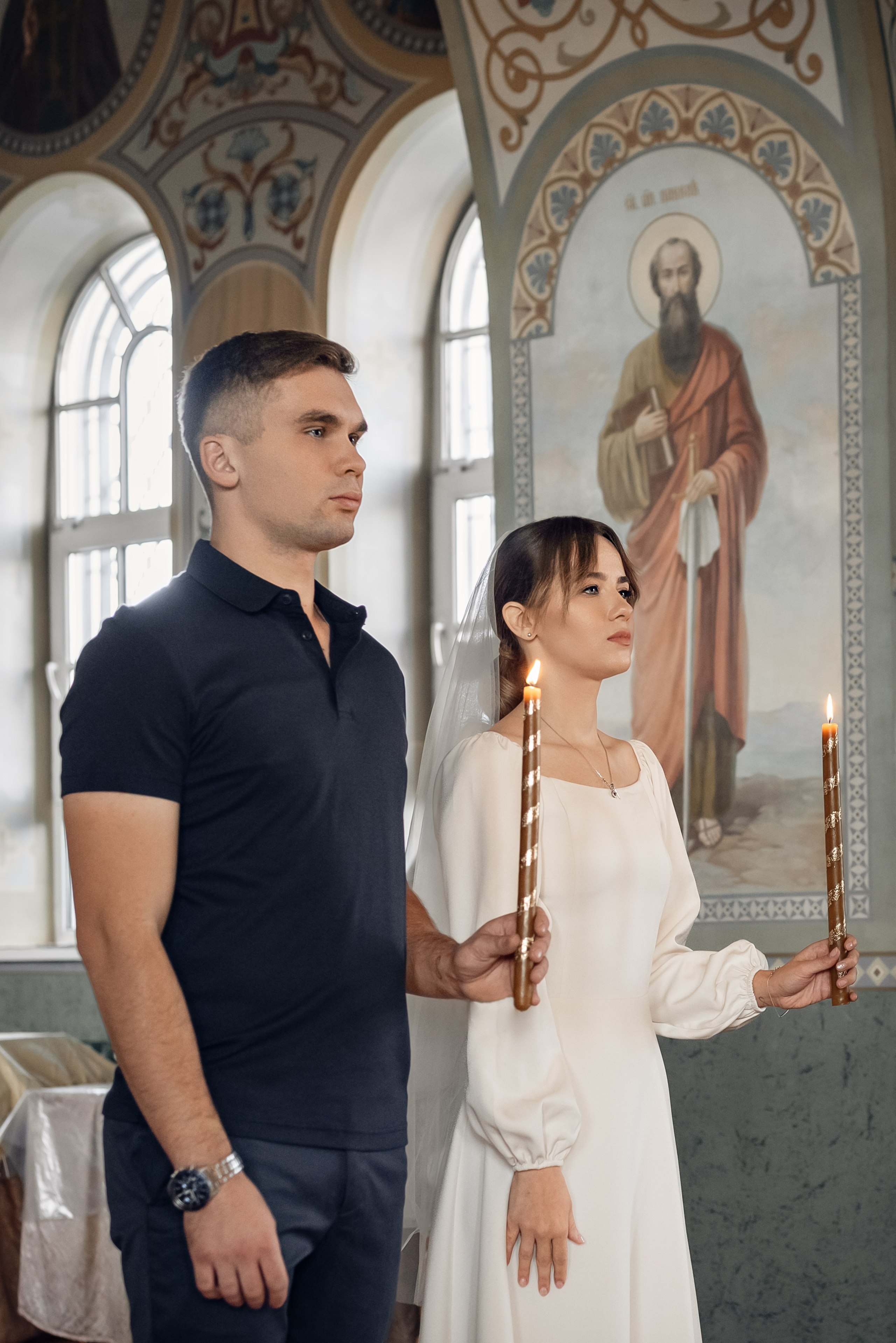 Венчание в храме Иоанна Богослова. Церковный фотограф на Таинство Крещения и Венчания в Оренбурге и Оренбургской области Екатерина Белкина