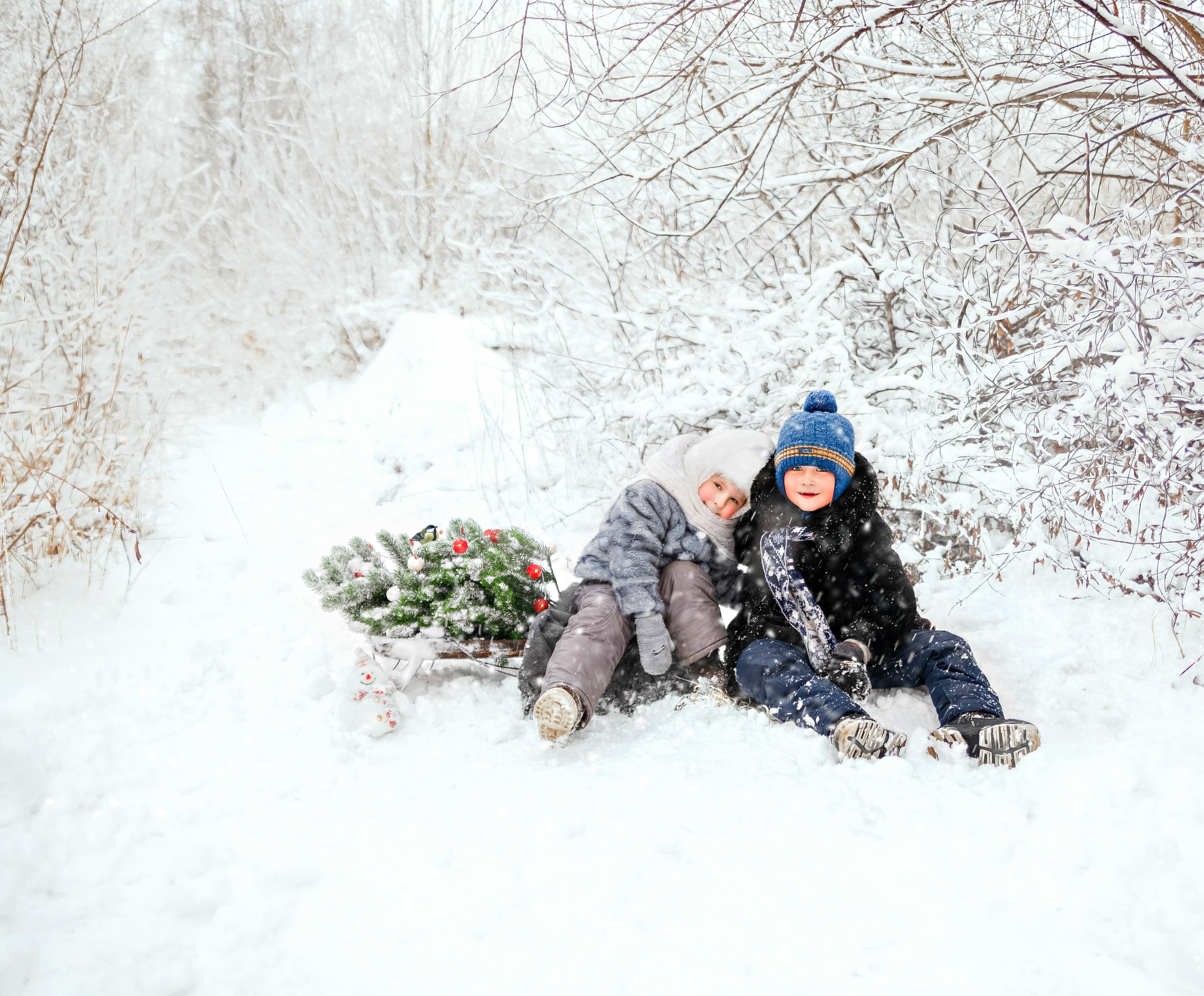 Зимние забавы. Семейный, свадебный и детский фотограф в Новосибирске Ольга Хидченко