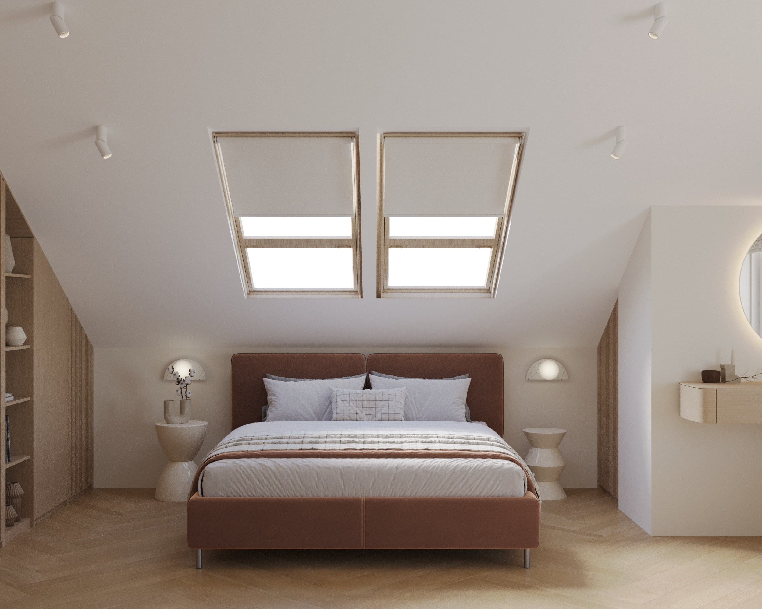 Дизайн-проект Лучезарный-2 г.Геленджик. Дизайн интерьеров, 3D визуализации