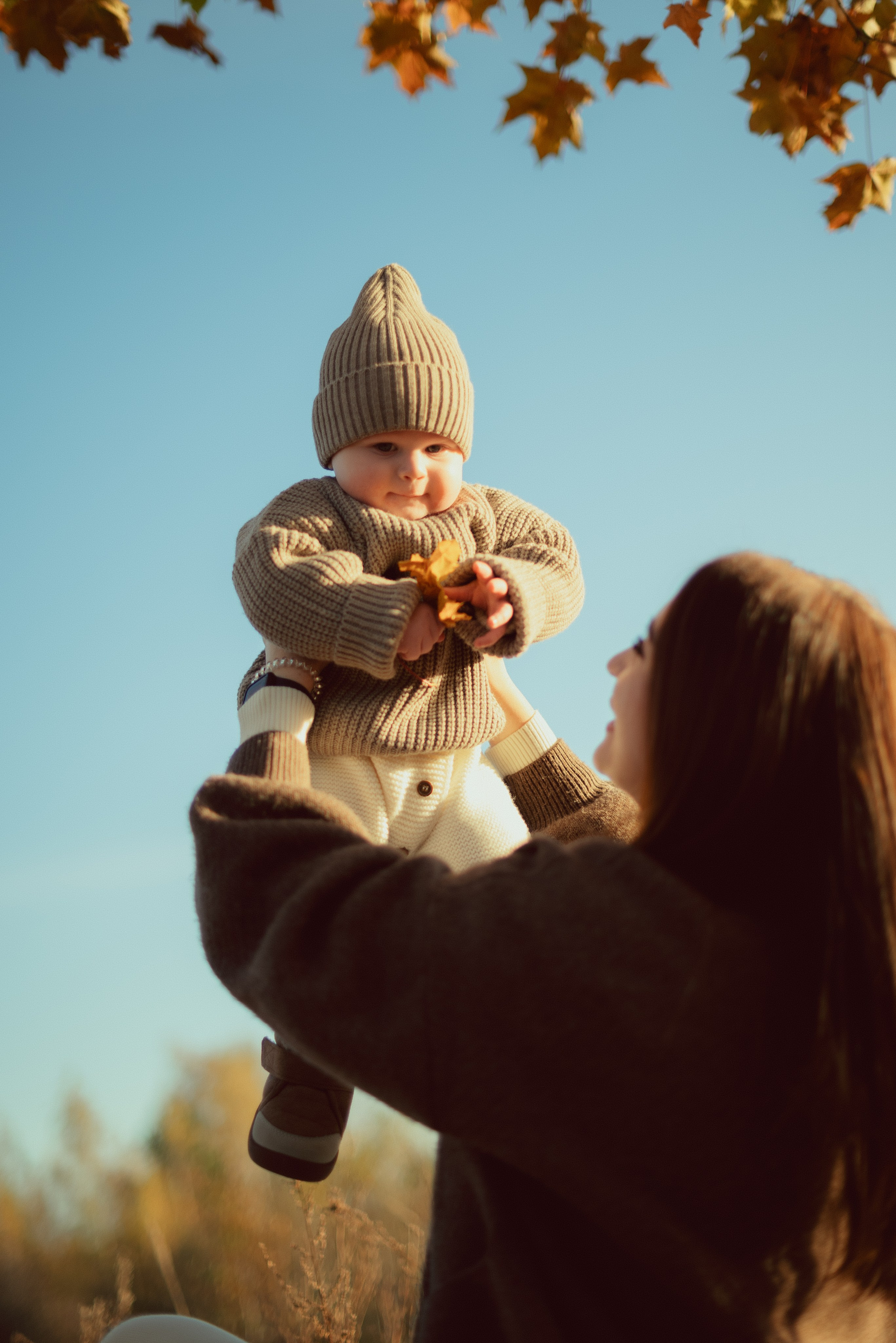 Мамочки осенью. Семейный и детский фотограф в Щелково Алена Дробот