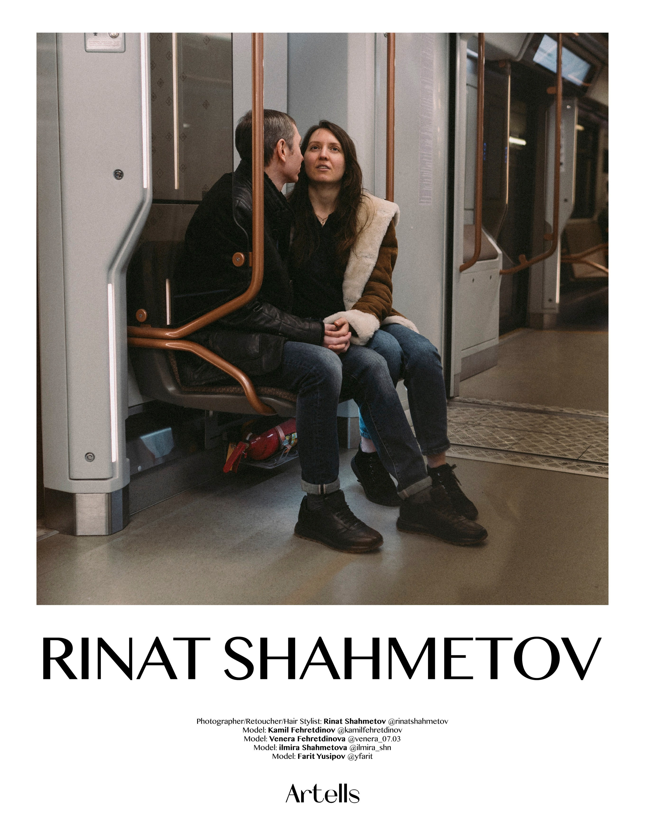PRESS. New York photographer RINAT SHAHMETOV in New York city