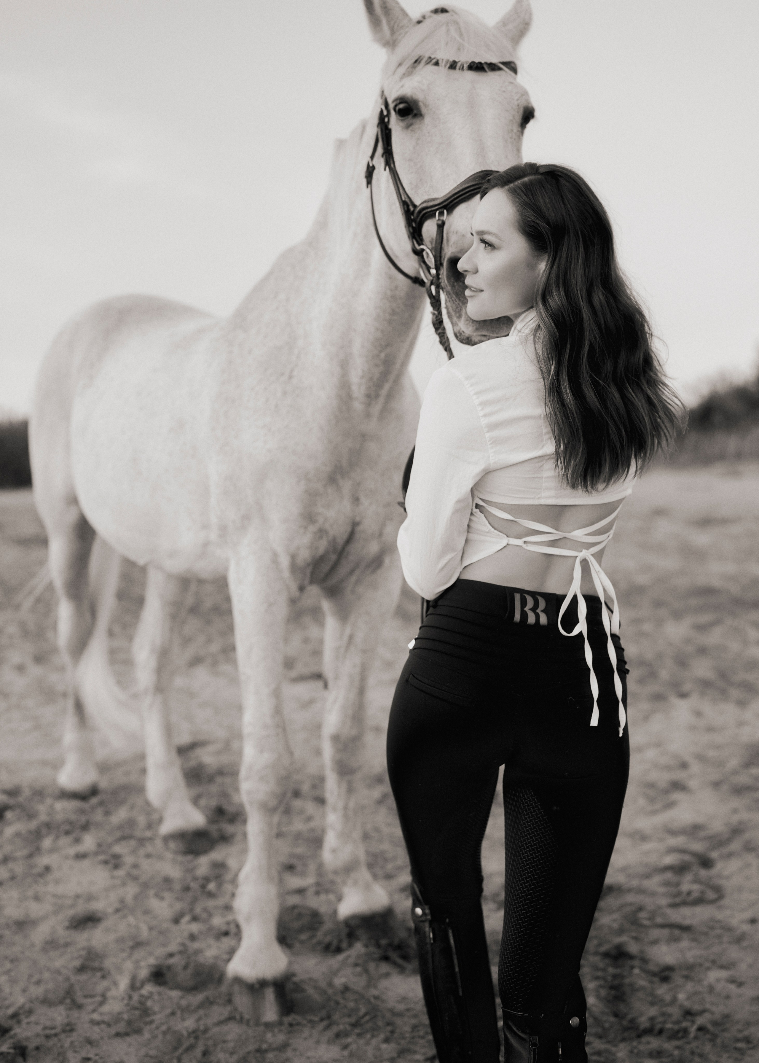 Фотосессия с лошадью для Лизы. Фотограф в Санкт-Петербурге Юлия Магдич