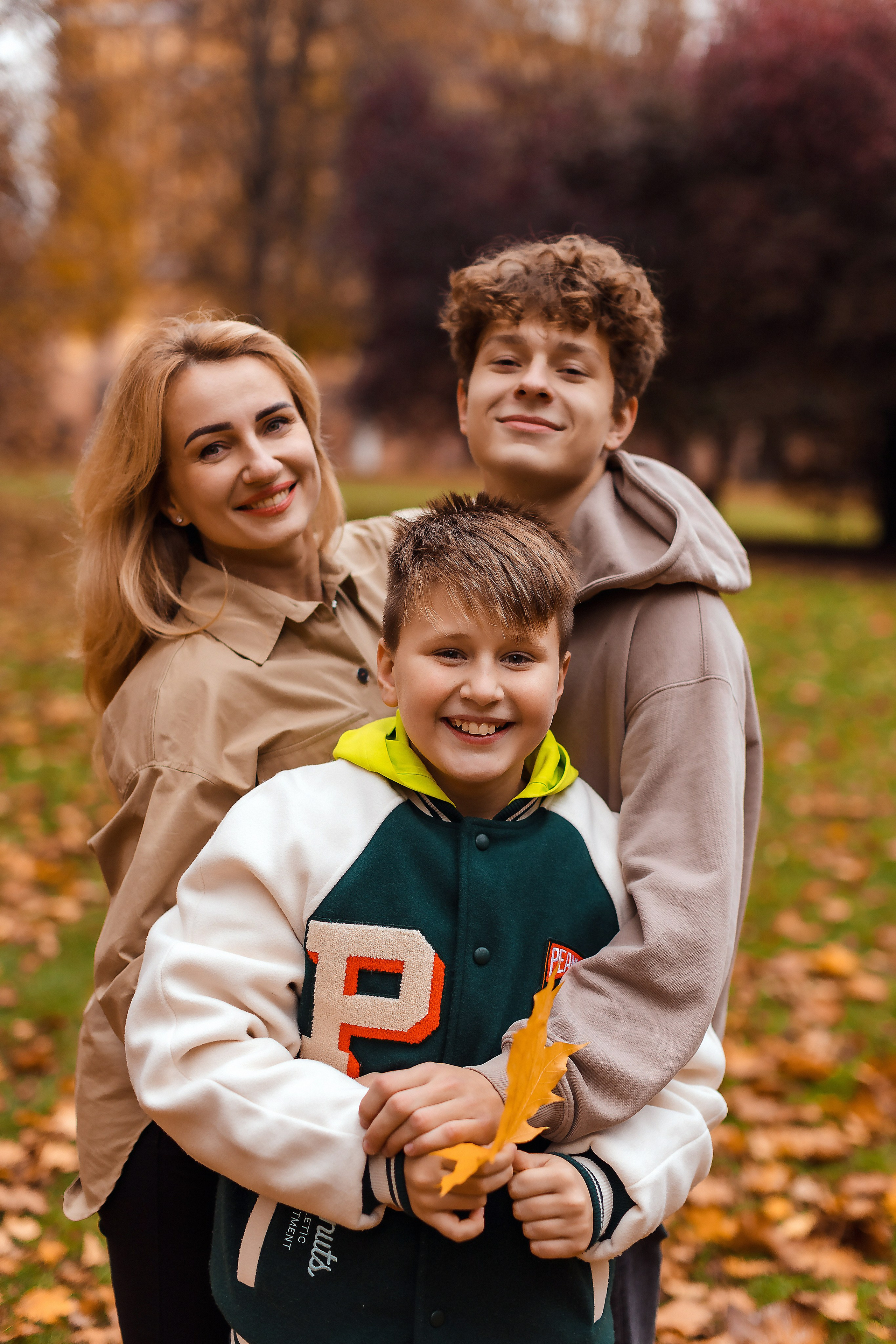 Семейная, золотая осень. Фотограф в Калининграде свадебная фотография, репортажная, фотосессии