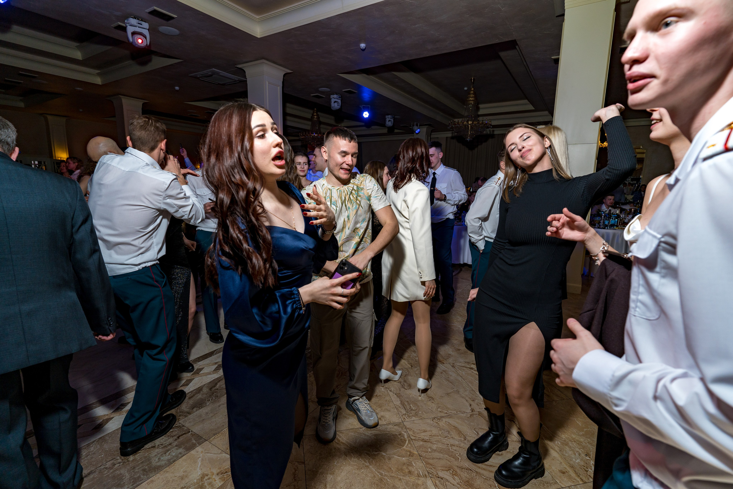 Фотосъемка выпуска военной академии и вручение дипломов