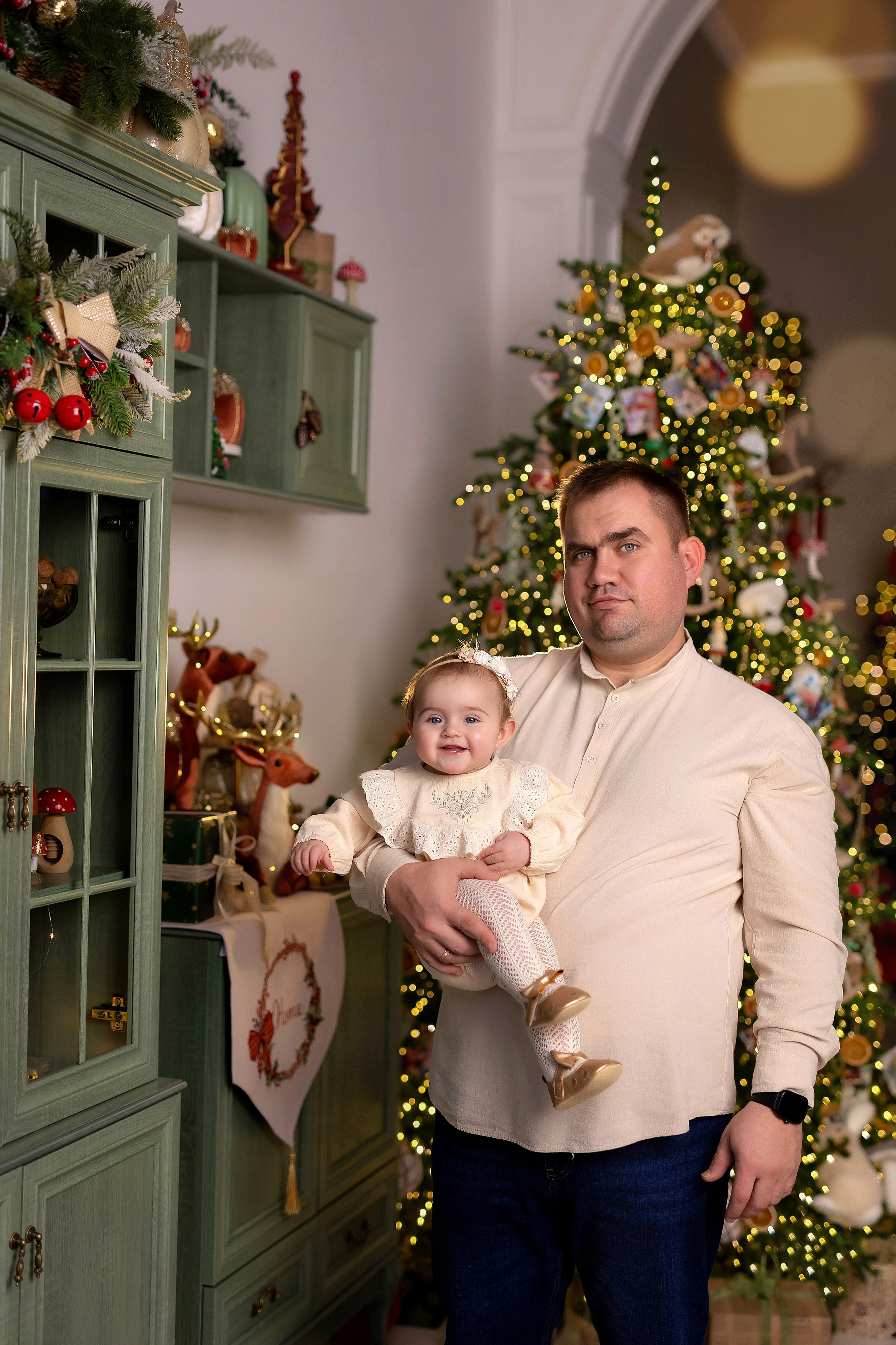 Катя, Антон, Аксинья. Фотограф на крещение и венчание