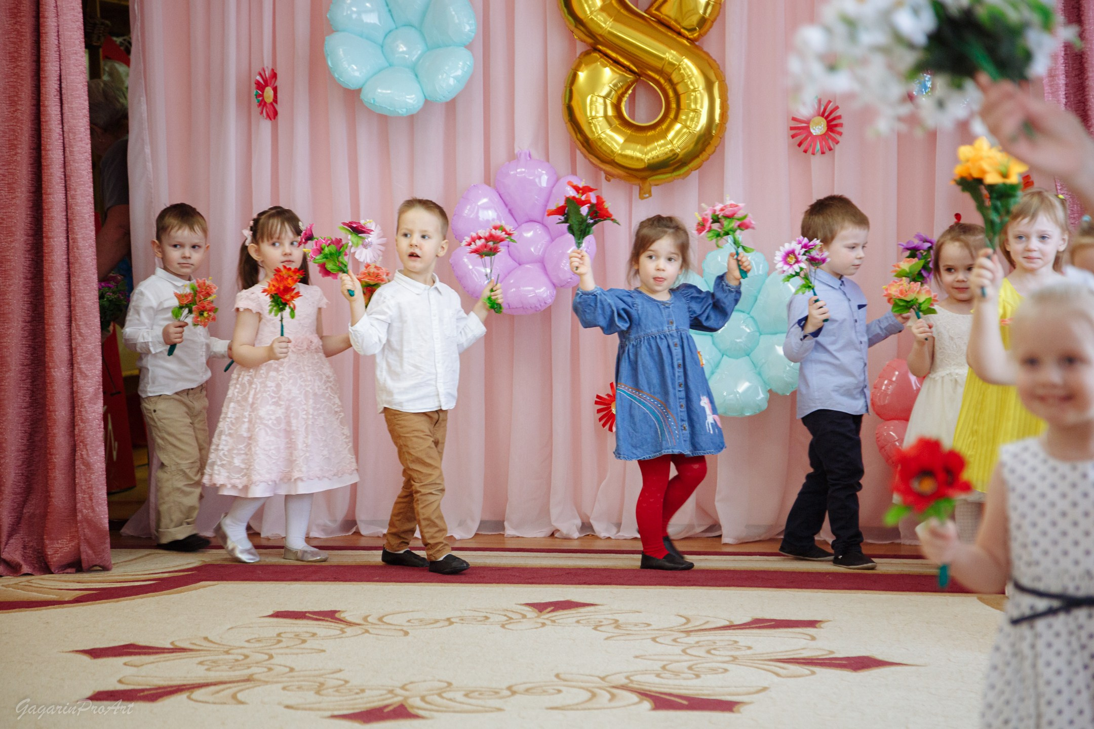 Репортаж в саду на утренник. GagarinProArt