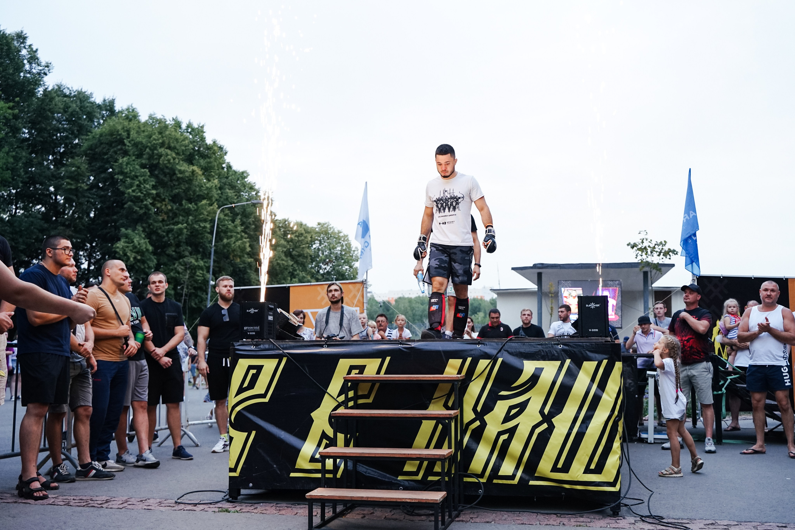 Вечер боев в ЦПКиО. Фотограф Надежда Погребняк | Рязань | Москва