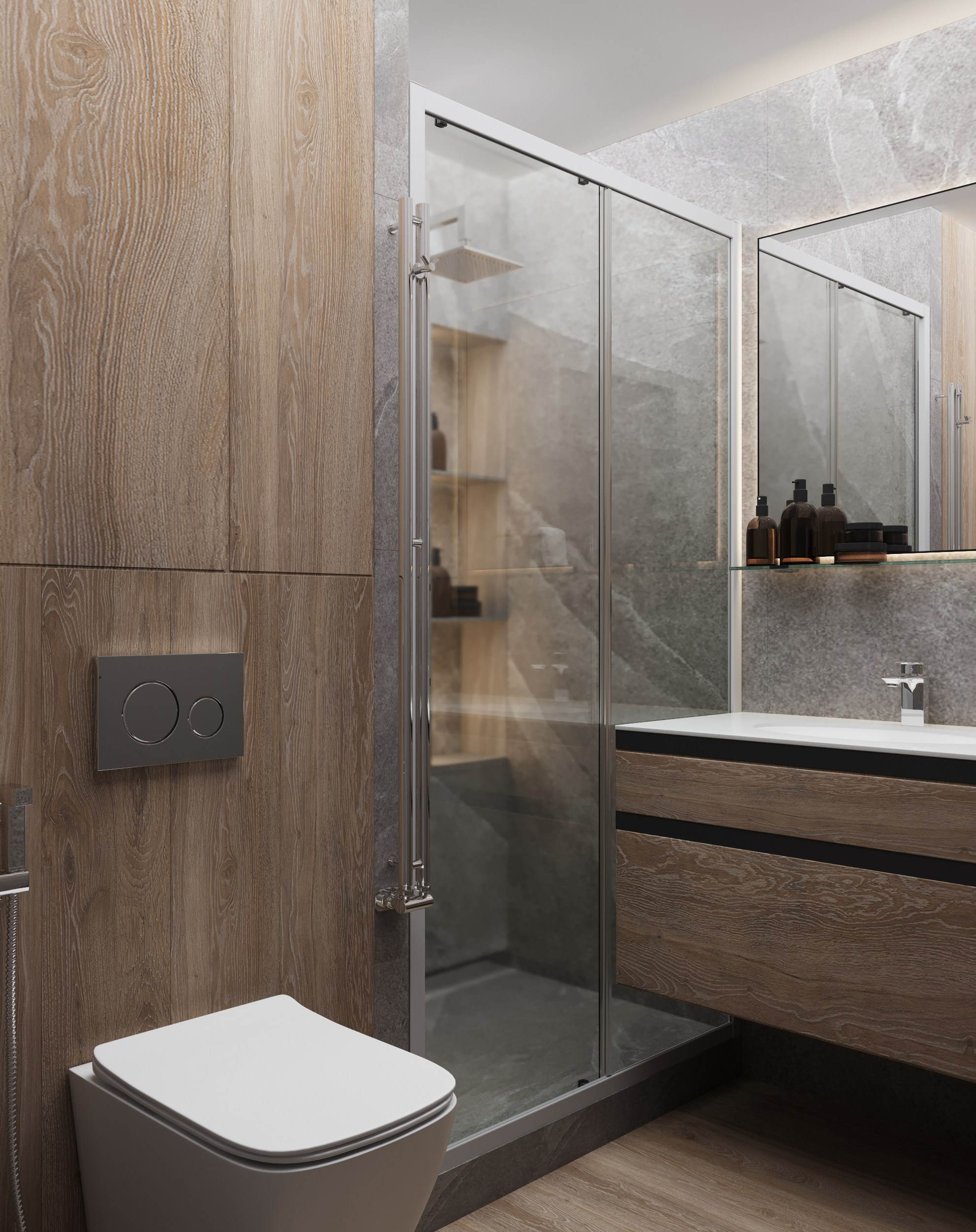 Жилые помещения. 3D Визуализация интерьеров жилых и коммерческих помещений