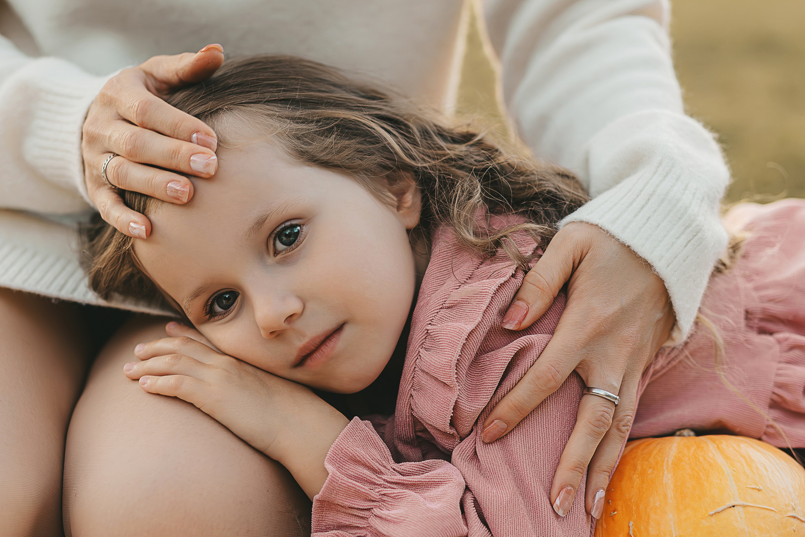 Осеняя Фотосессия мамы с дочками. Семейный и женский фотограф в Москве Надежда Воробьева