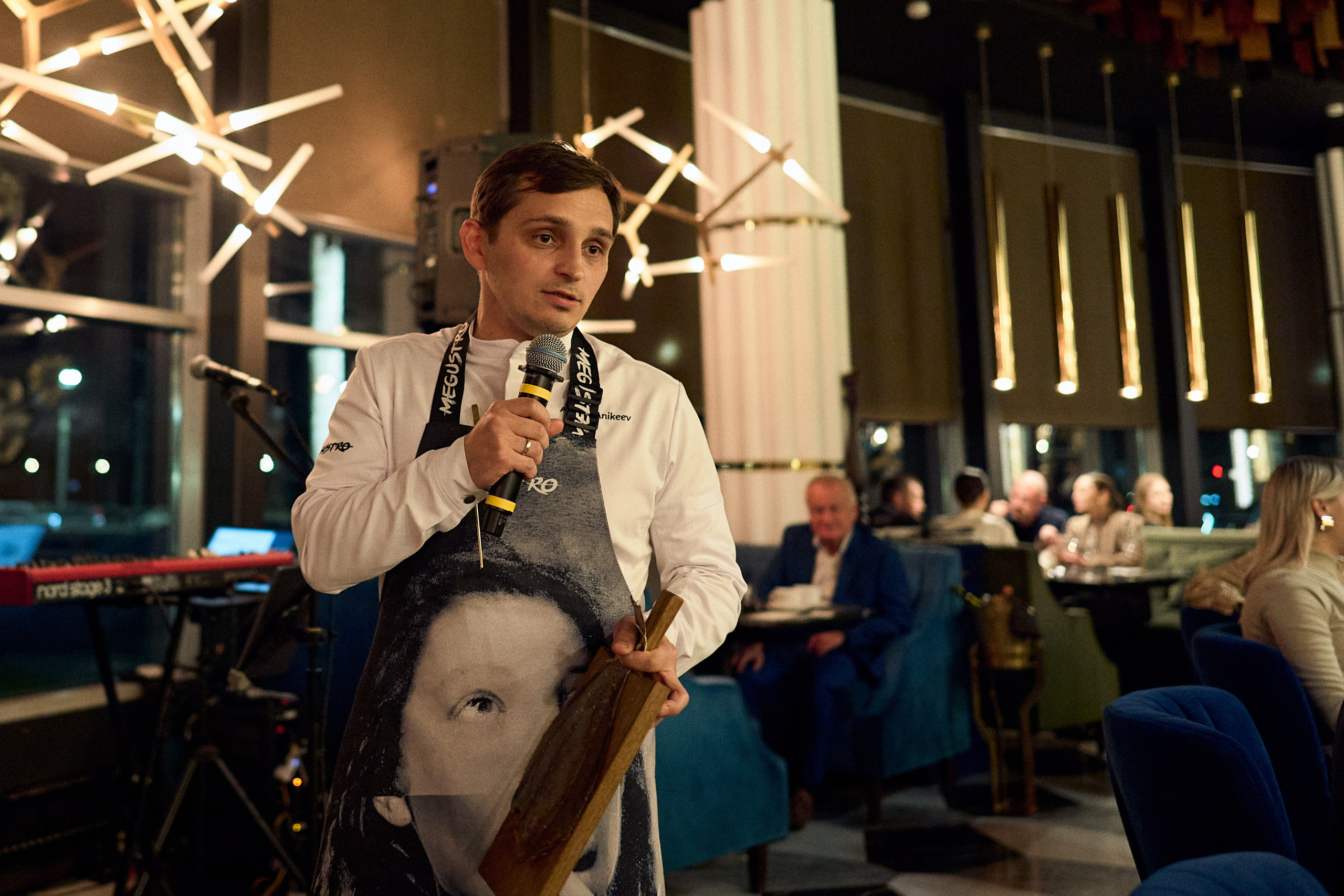 Гастрономический ужин, репортажный фотограф