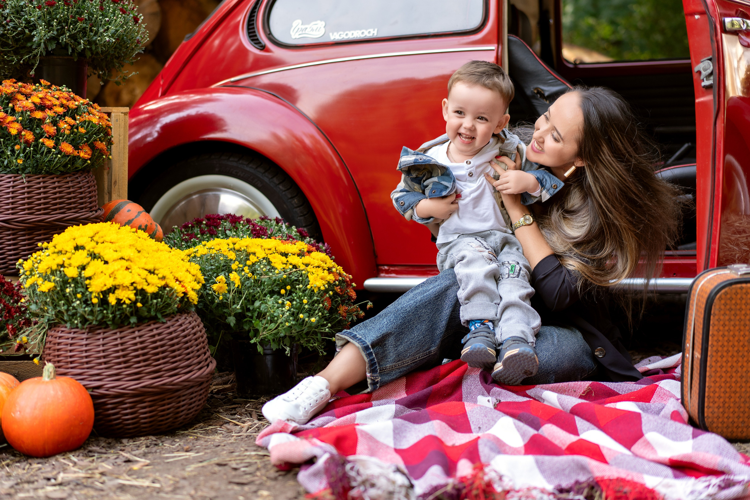 Фотодень с РетроМашинкой. Семейный и свадебный фотограф Минск, Беларусь Анна Орловская