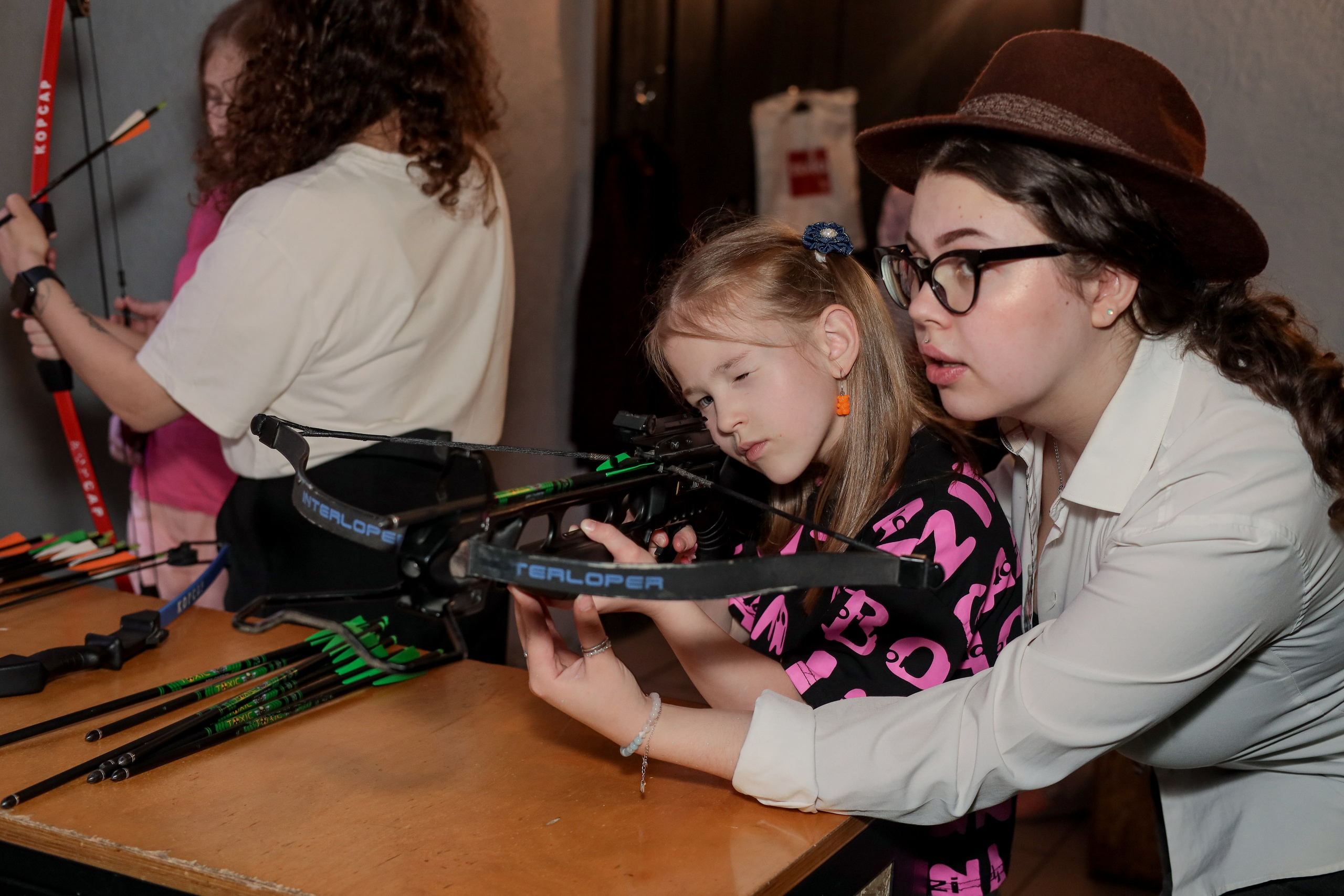 День рождение в стрелковом клубе. Фотограф Надршина Лилия