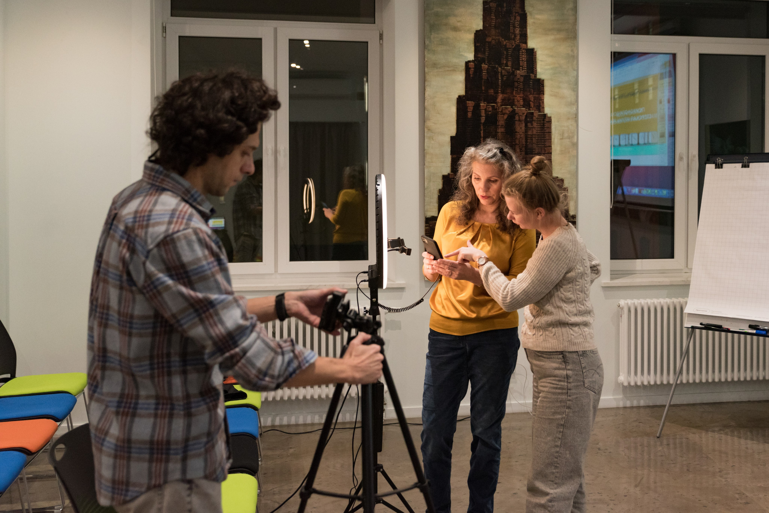 Психолог Ирина Иванова, репортаж с семинара. Фотограф в Санкт-Петербурге Виктор Кудряшов