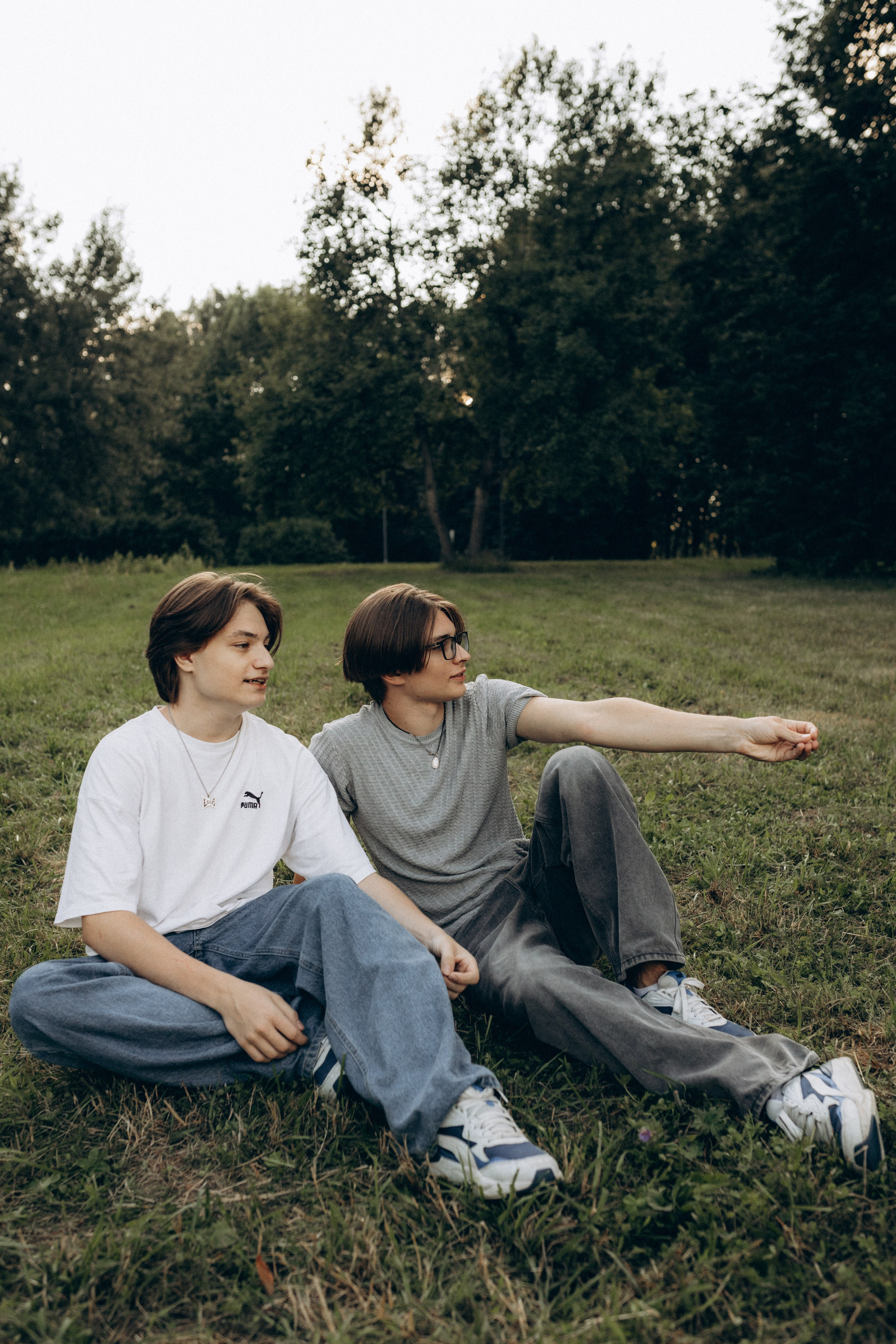 Наташа, Андрей, Эмиль, Стас, Ярослав и Арчи. Фотограф НОГИНСК, Москва, Анастасия Белая