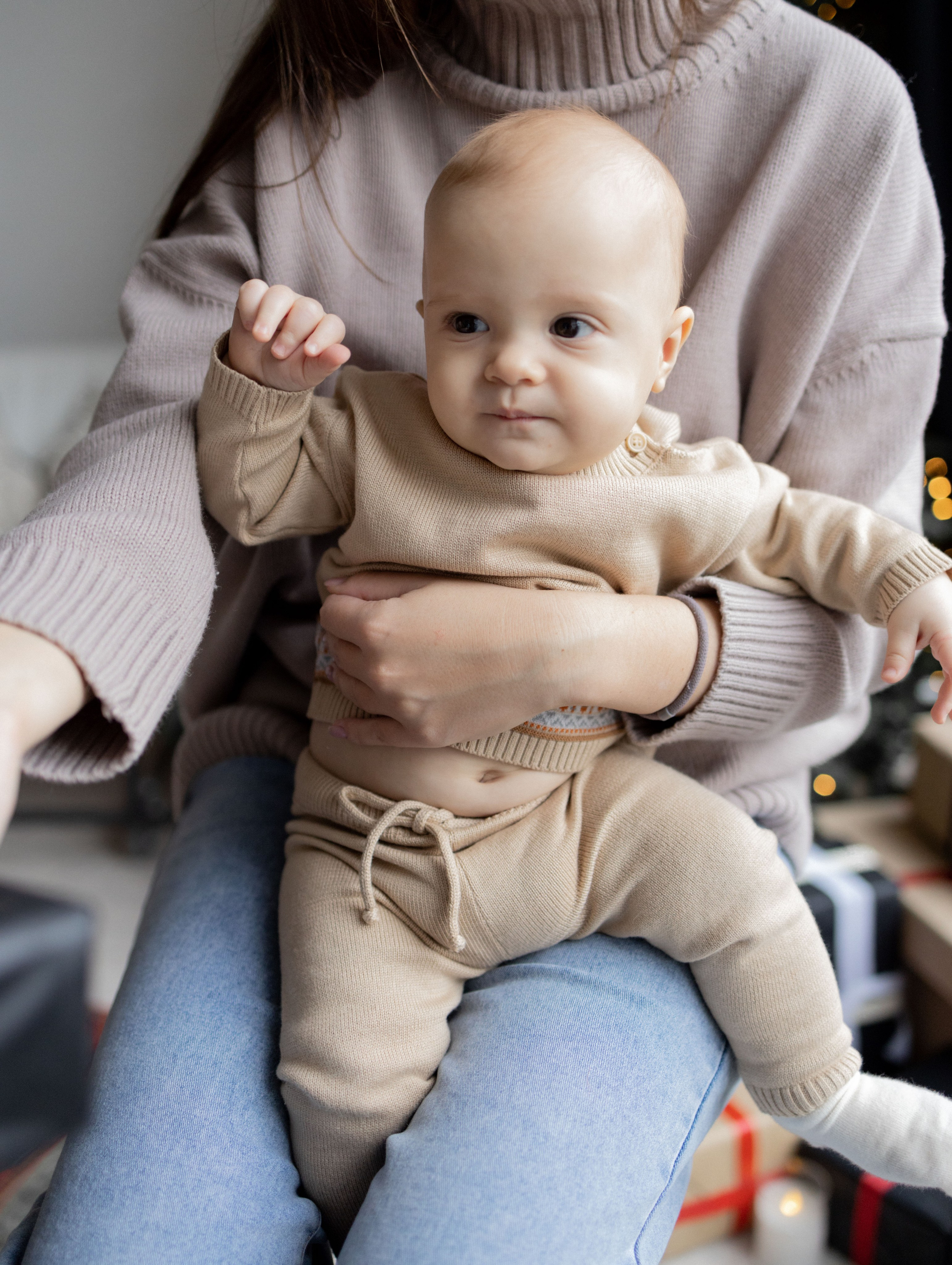 Новый год Давид, Лена, Леван. Фотограф Дарья Соколовская