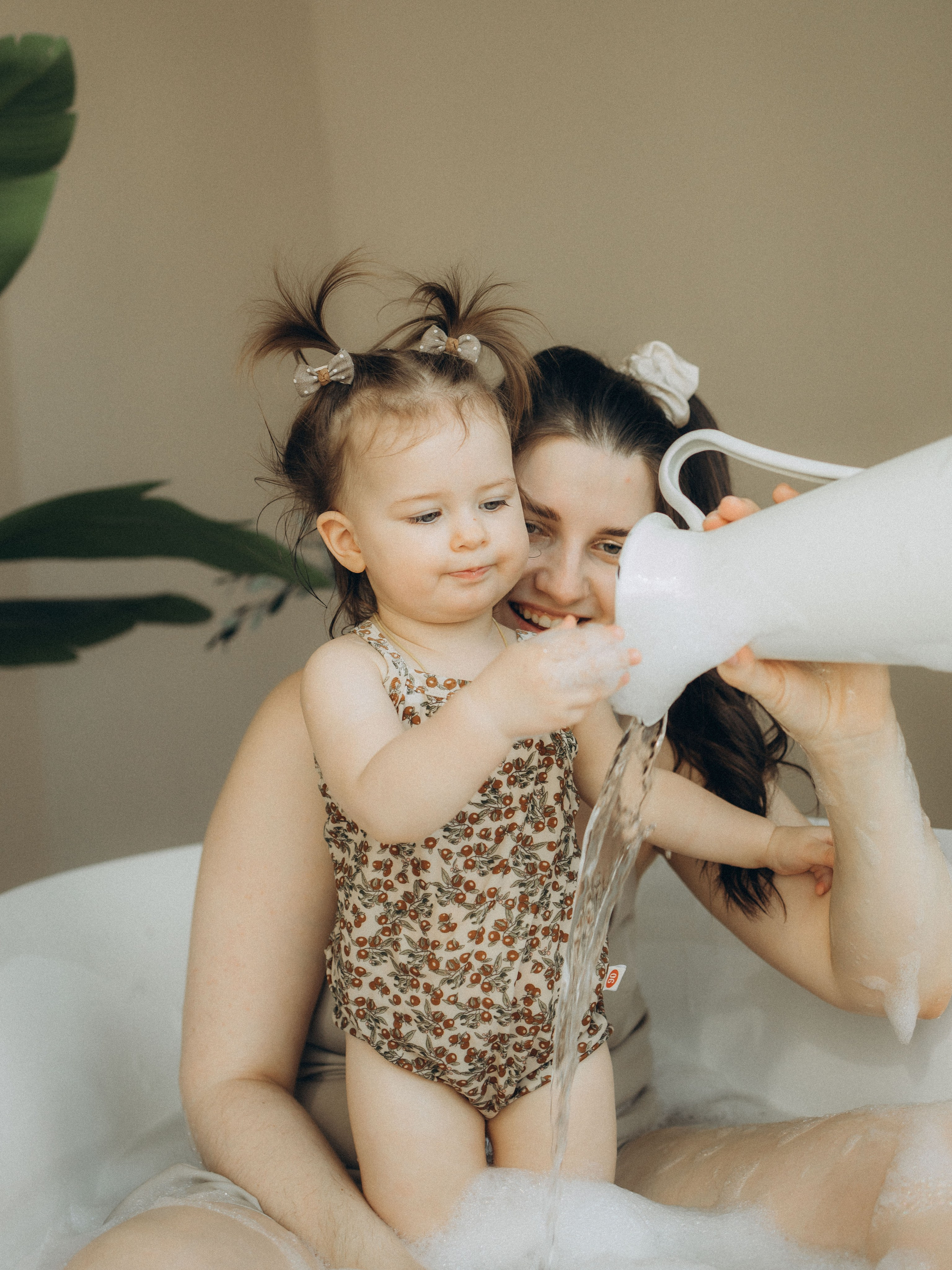 Пенная история. Мама и дочь. Фотограф Дарья Соколовская