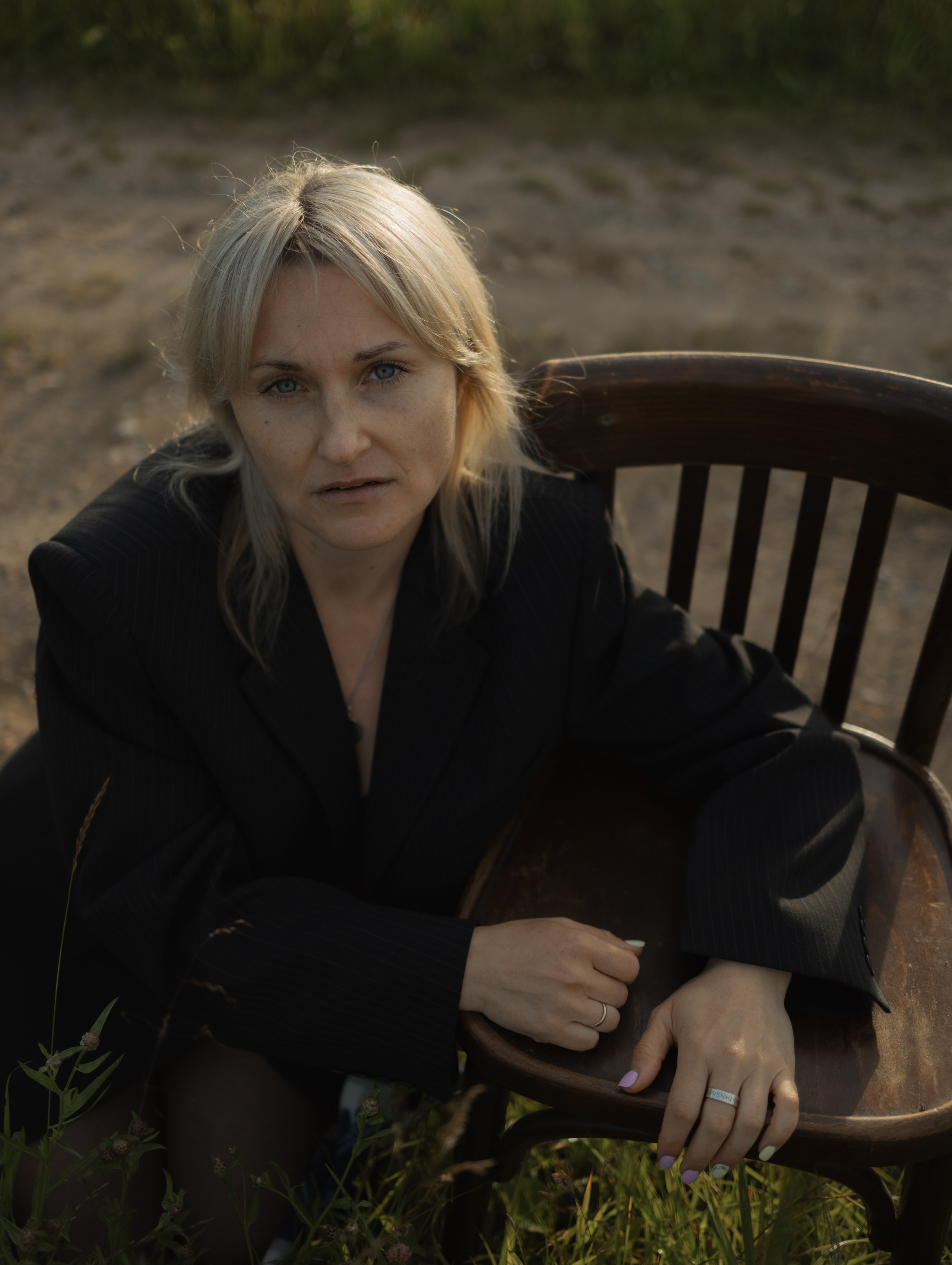 С Леной в полях. Фотограф Углич и Ярославль Ольга Тятюшкина