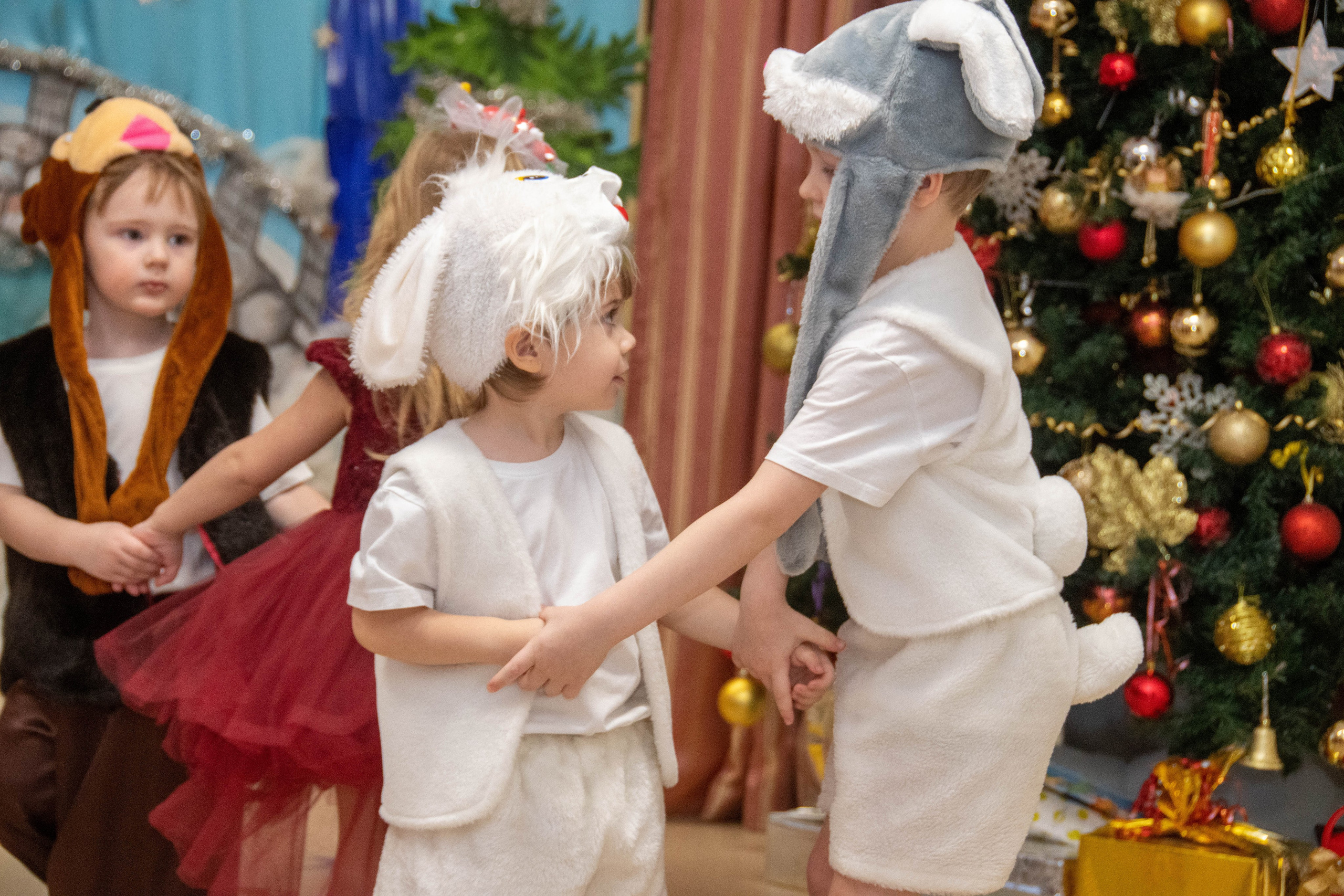 2023 Новый год. Акварель, Первомайка. Репортажный и детский фотограф в Новосибирске
