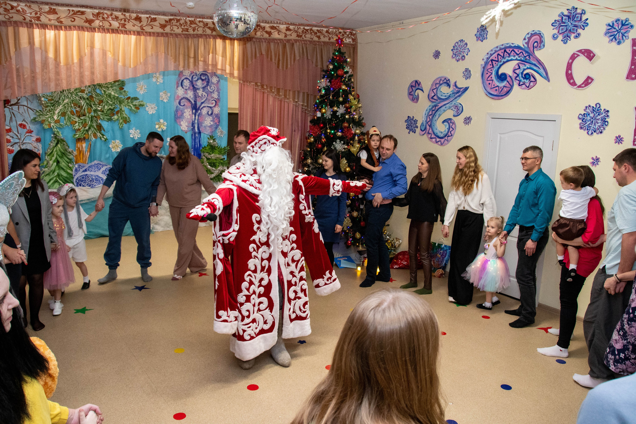 2023 Новый год. Акварель, Первомайка. Репортажный и детский фотограф в Новосибирске