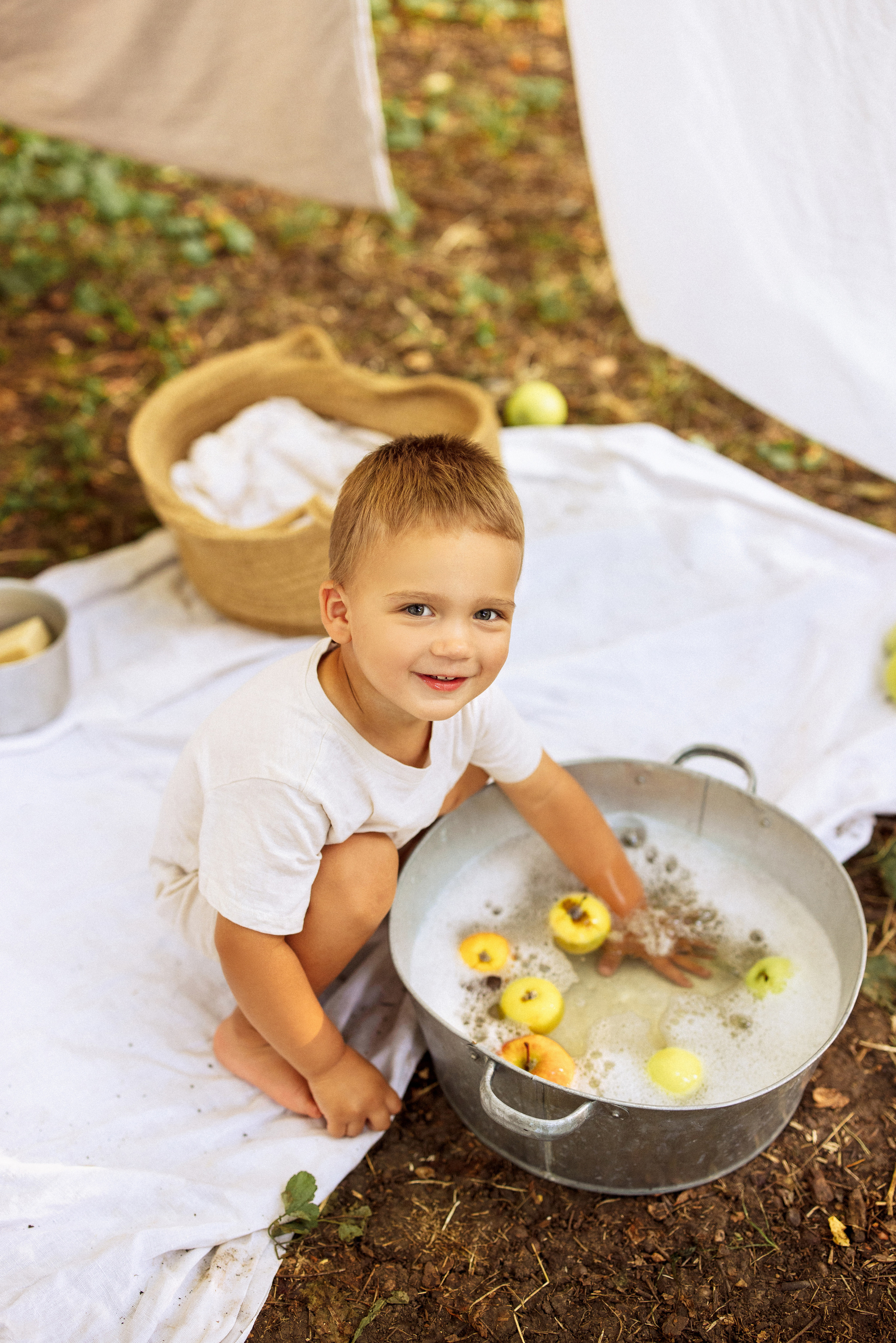 «Стирка». Семейный и детский фотограф в Краснодаре Анна Трашкова