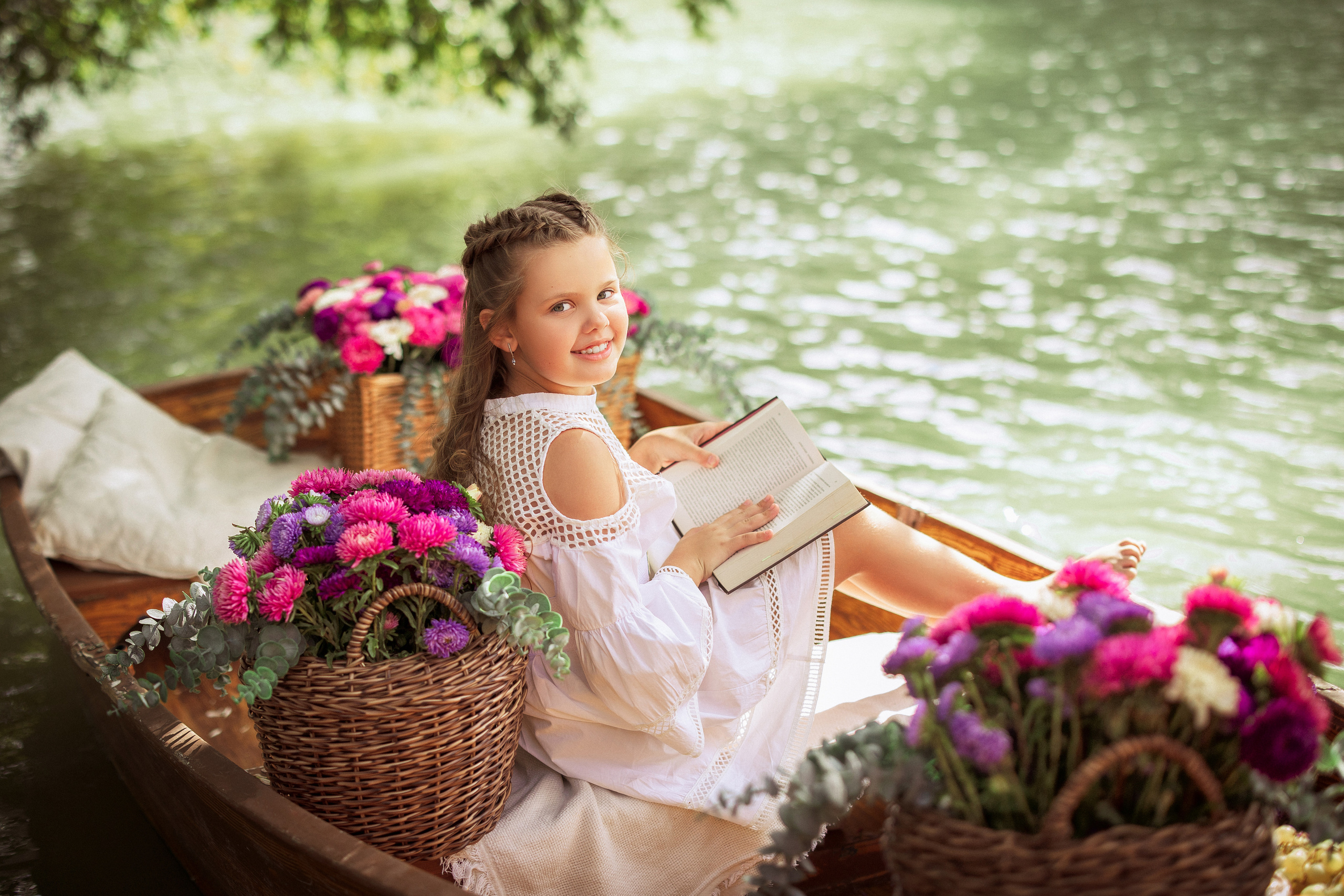 ЛОДКА, лето. Семейный и детский фотограф в Краснодаре Анна Трашкова