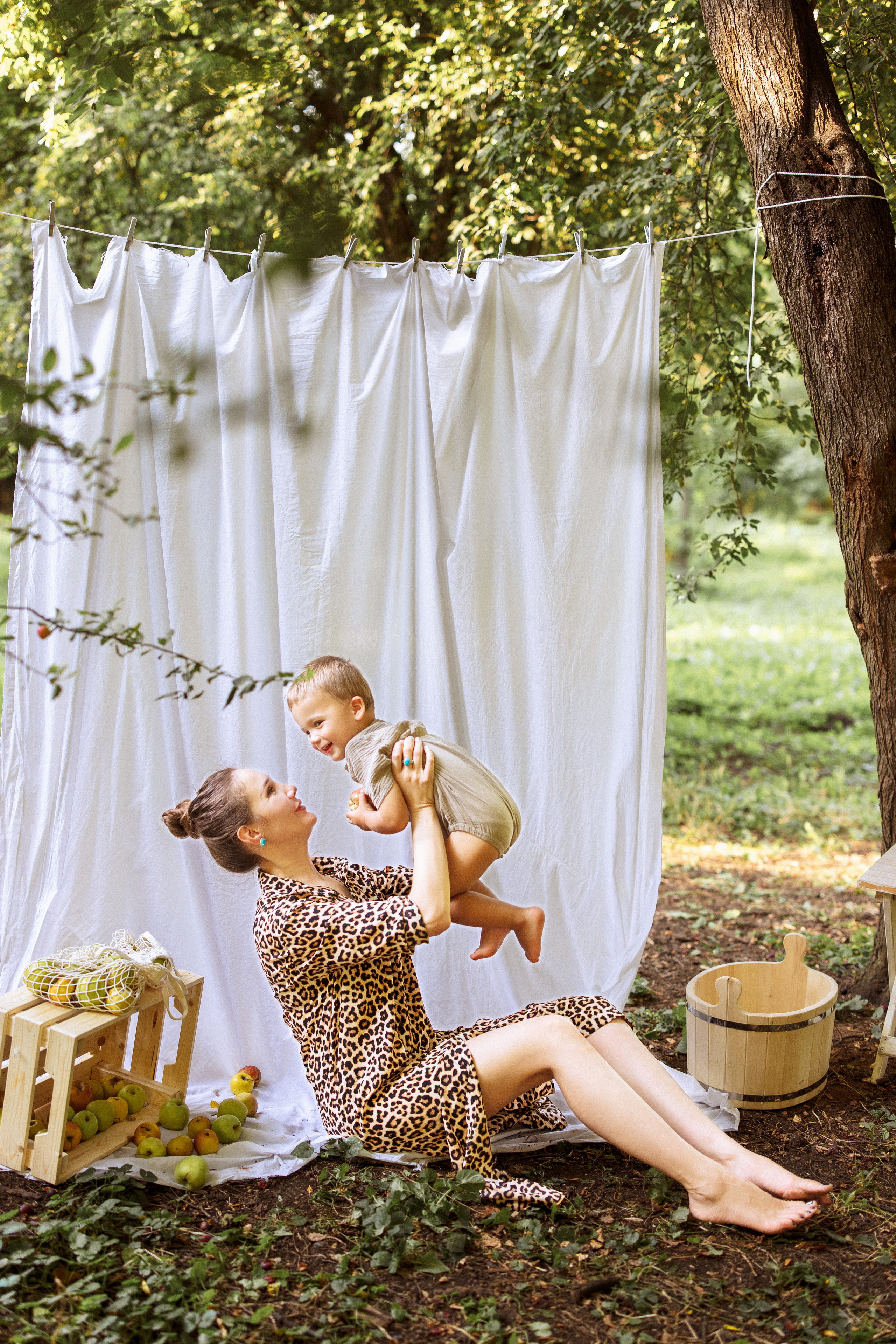 «Стирка». Семейный и детский фотограф в Краснодаре Анна Трашкова