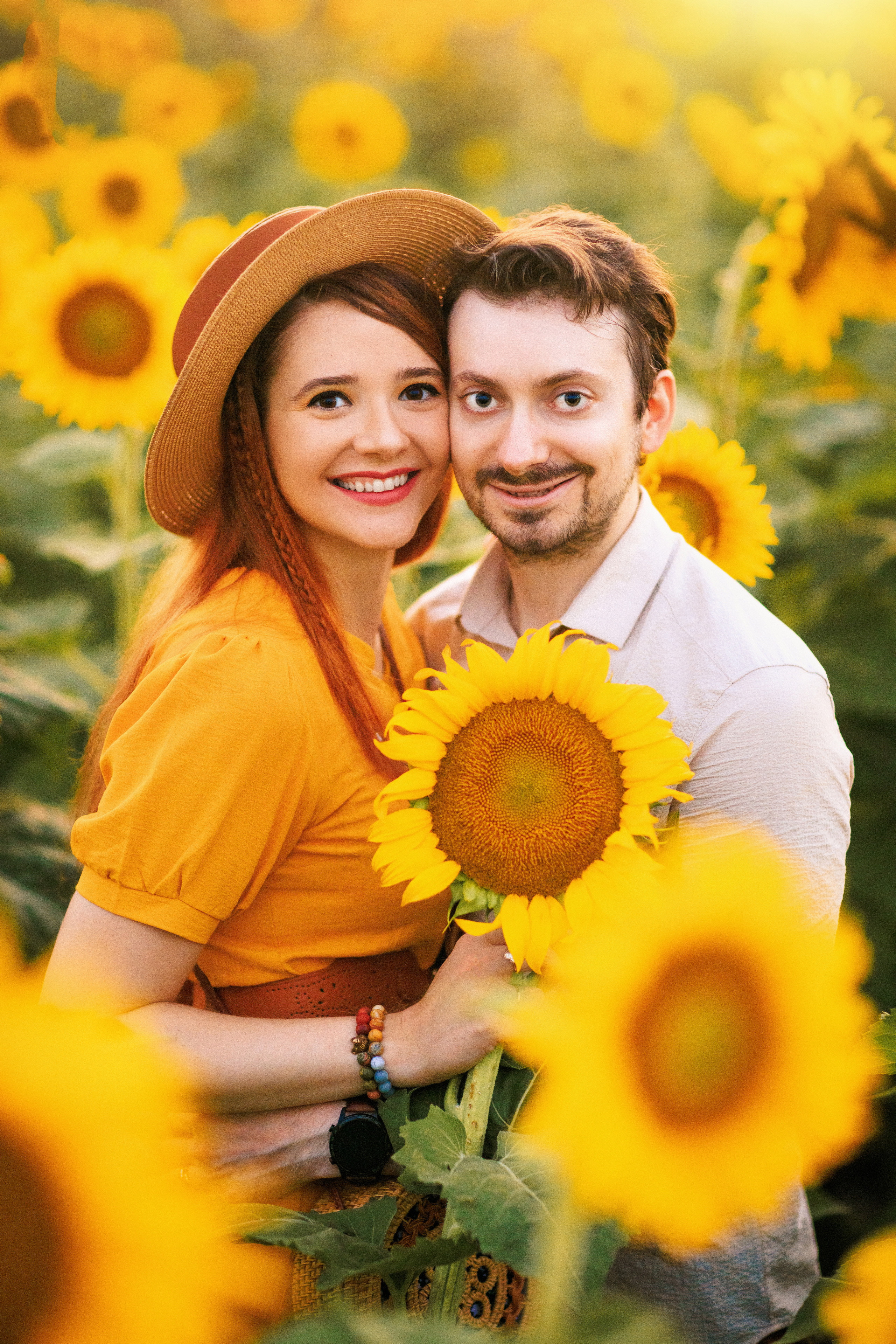 Фотосессия в подсолнухах в Краснодаре. Семейный и детский фотограф в Краснодаре Анна Трашкова