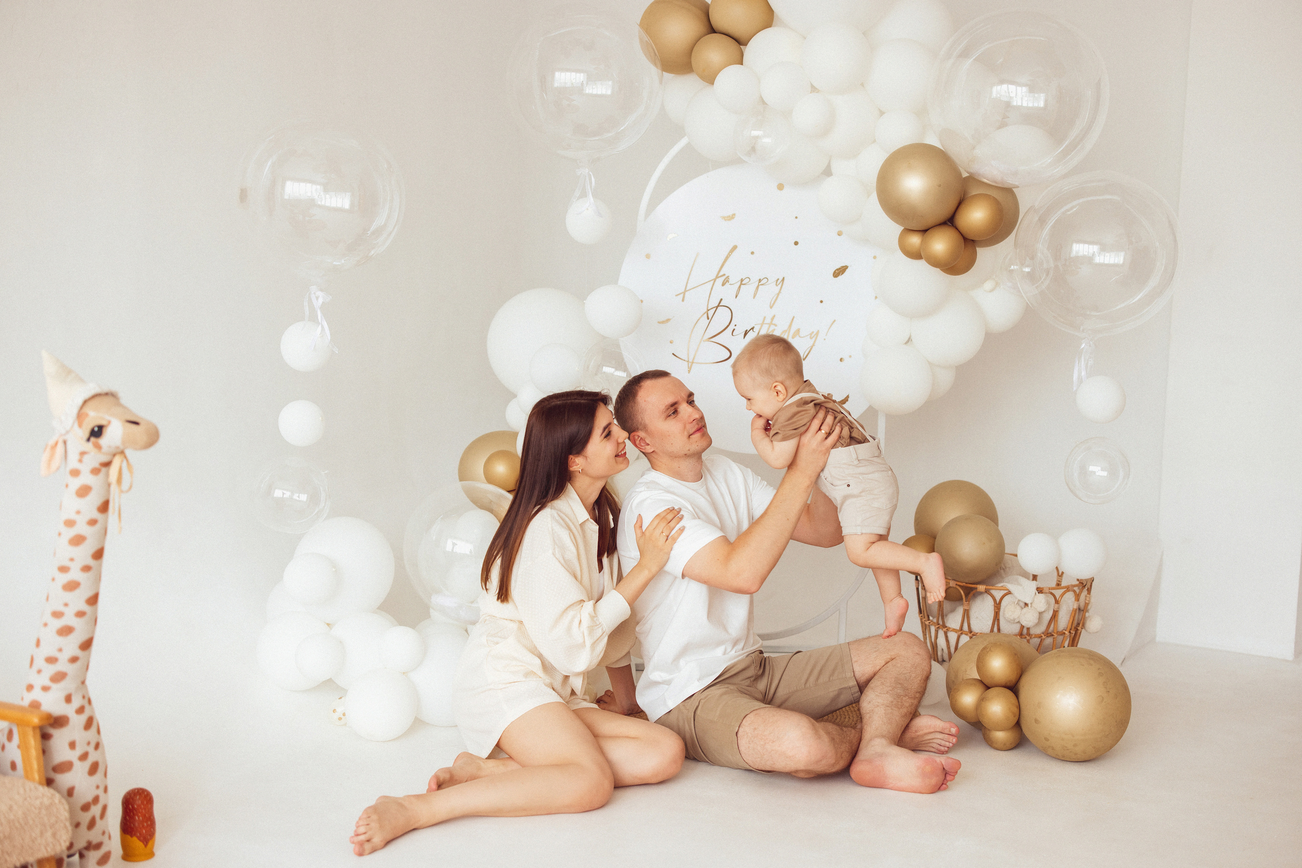 Детская фотосессия к дню рождения, Краснодар. Семейный и детский фотограф в Краснодаре Анна Трашкова