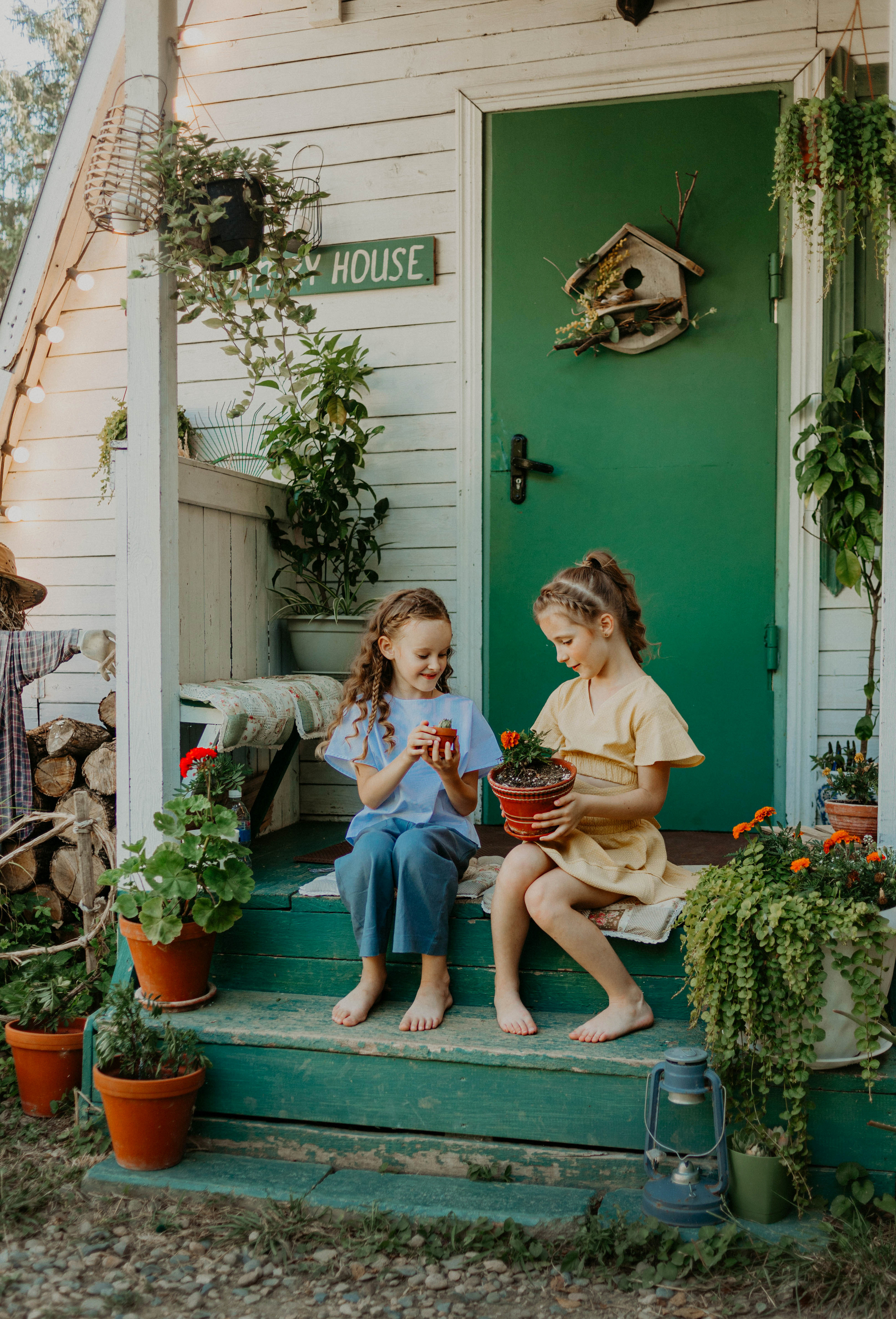 Дети на даче. Фотограф в Краснодаре Евгения Михаевич