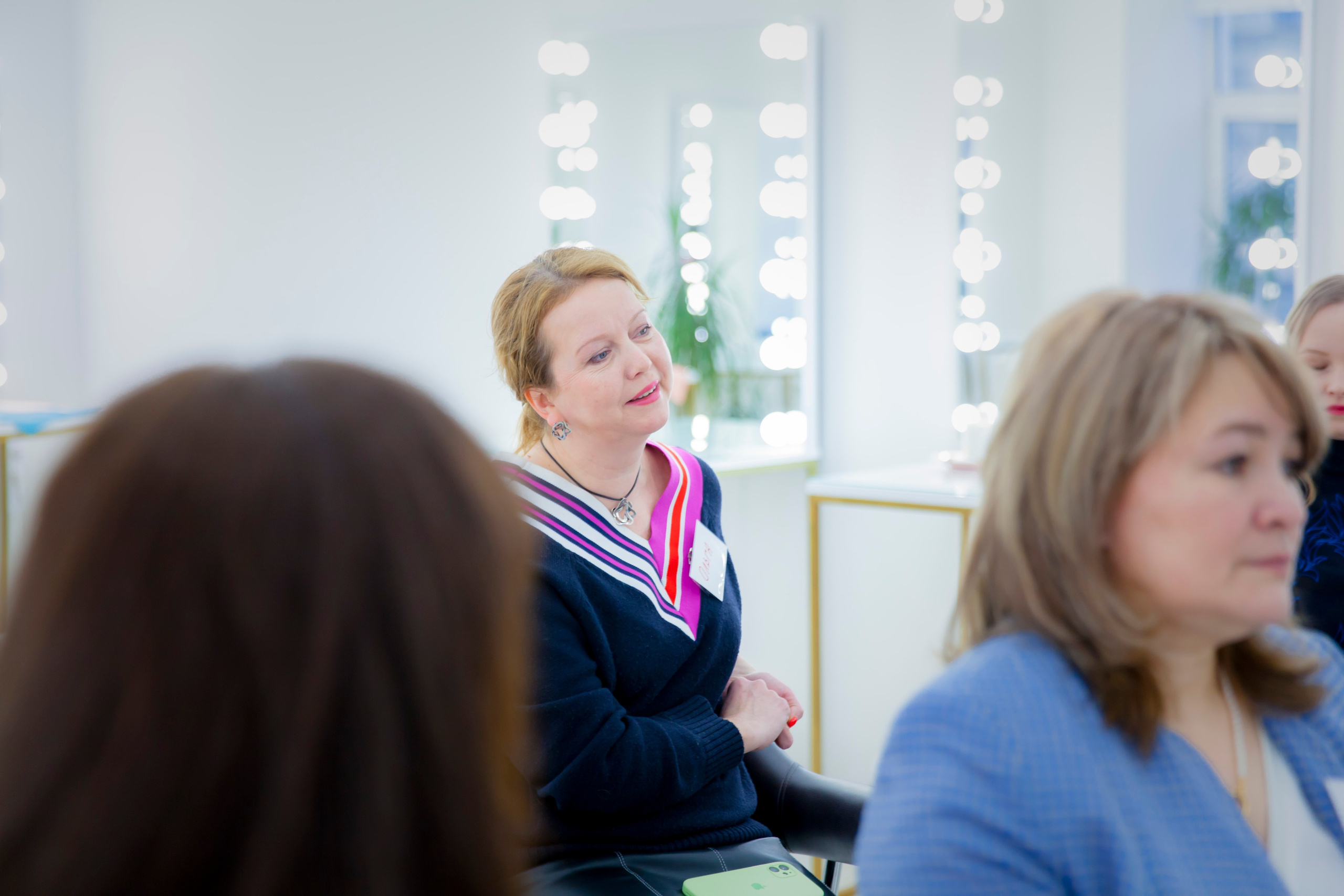 Мастер — класс Анастасии Варенцовой и Марии Адамович «Личный бренд». Фотограф Александра Степанова