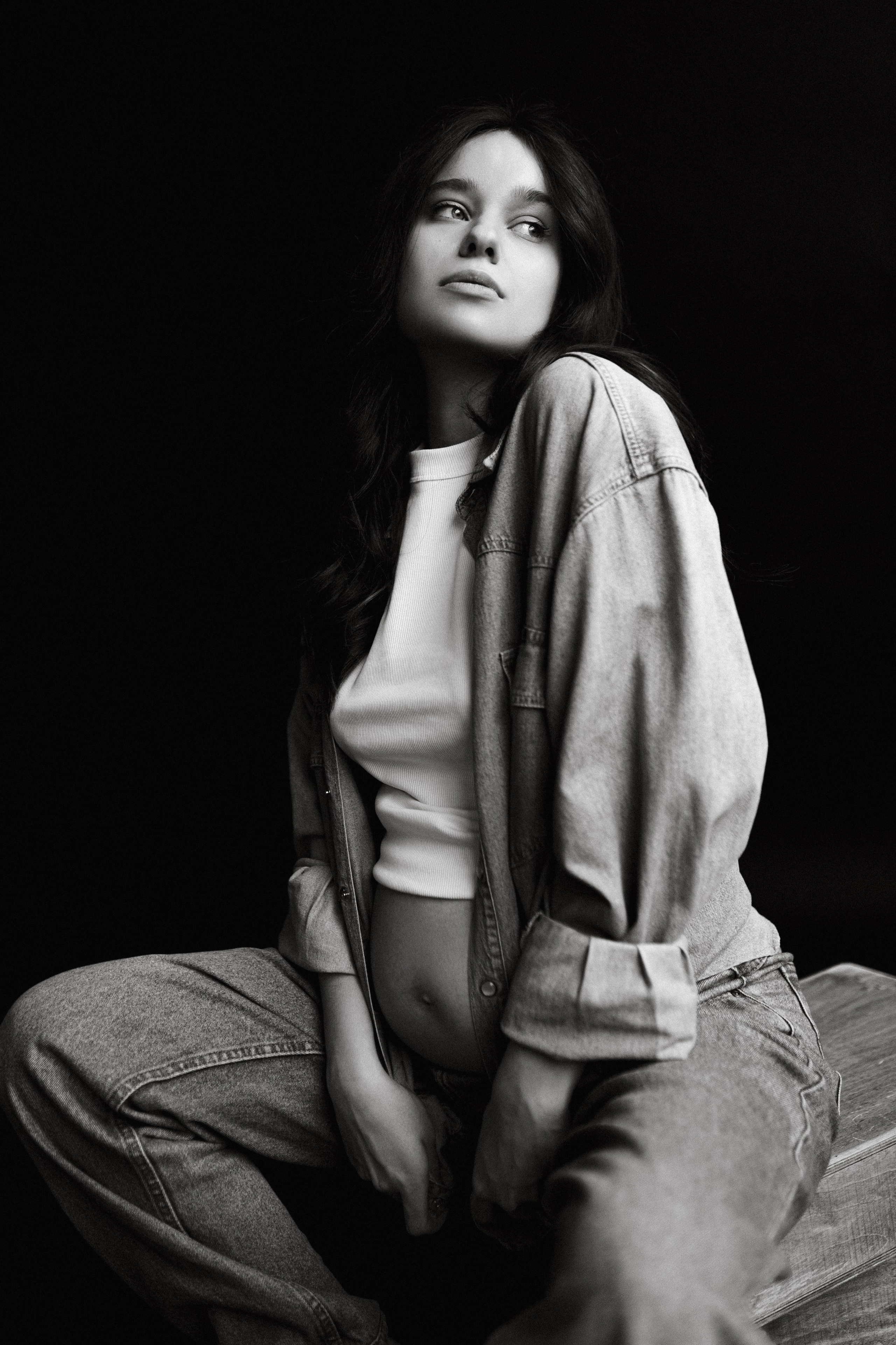 ЛЕНА (беременная съемка). Портретный фотограф в Выборге и Санкт-Петербурге Анастасия Грибачева