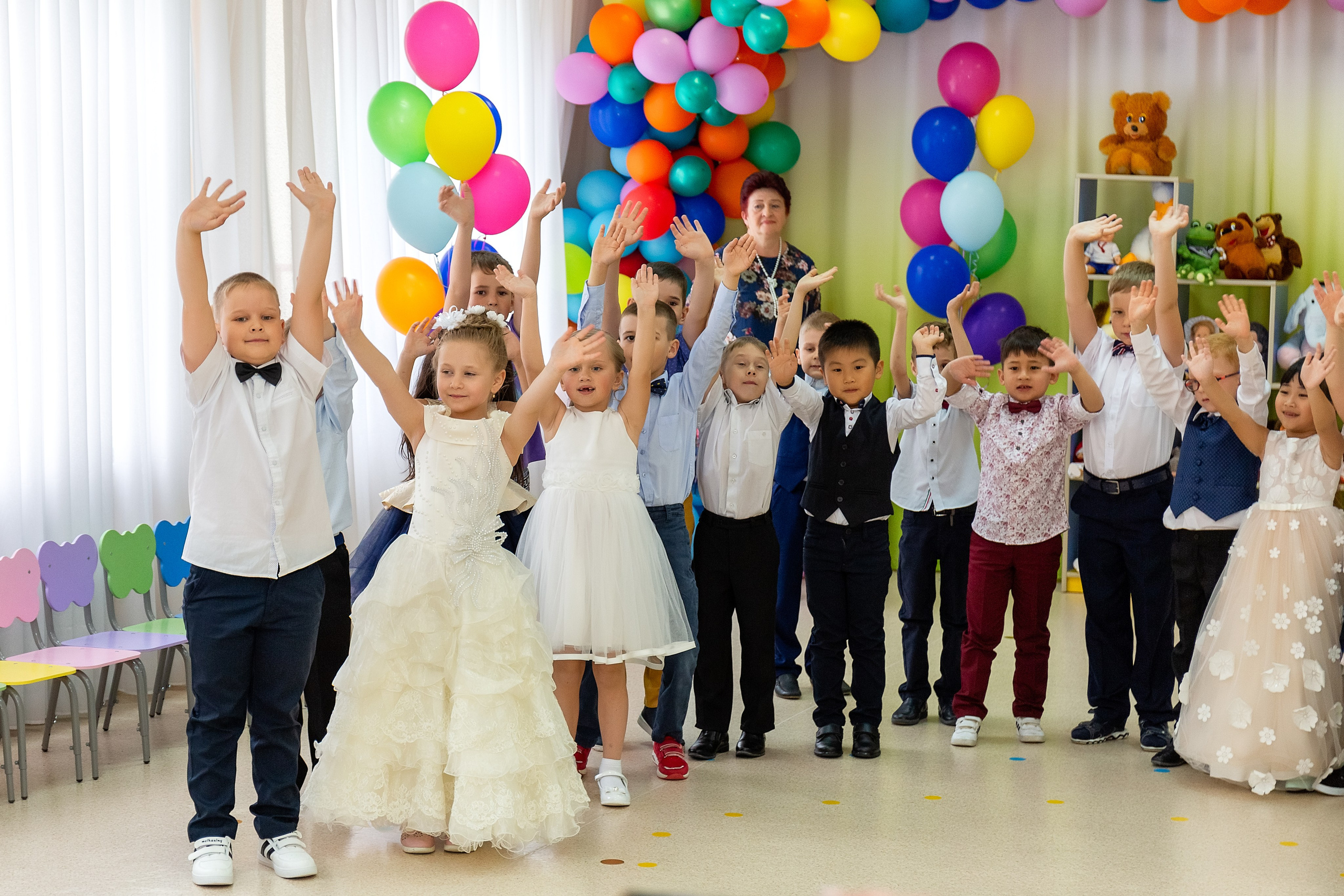 Выпускной. Детский сад «Тигрёнок». Стильный выпускной альбом Владивосток фотограф Вероника Мигачева