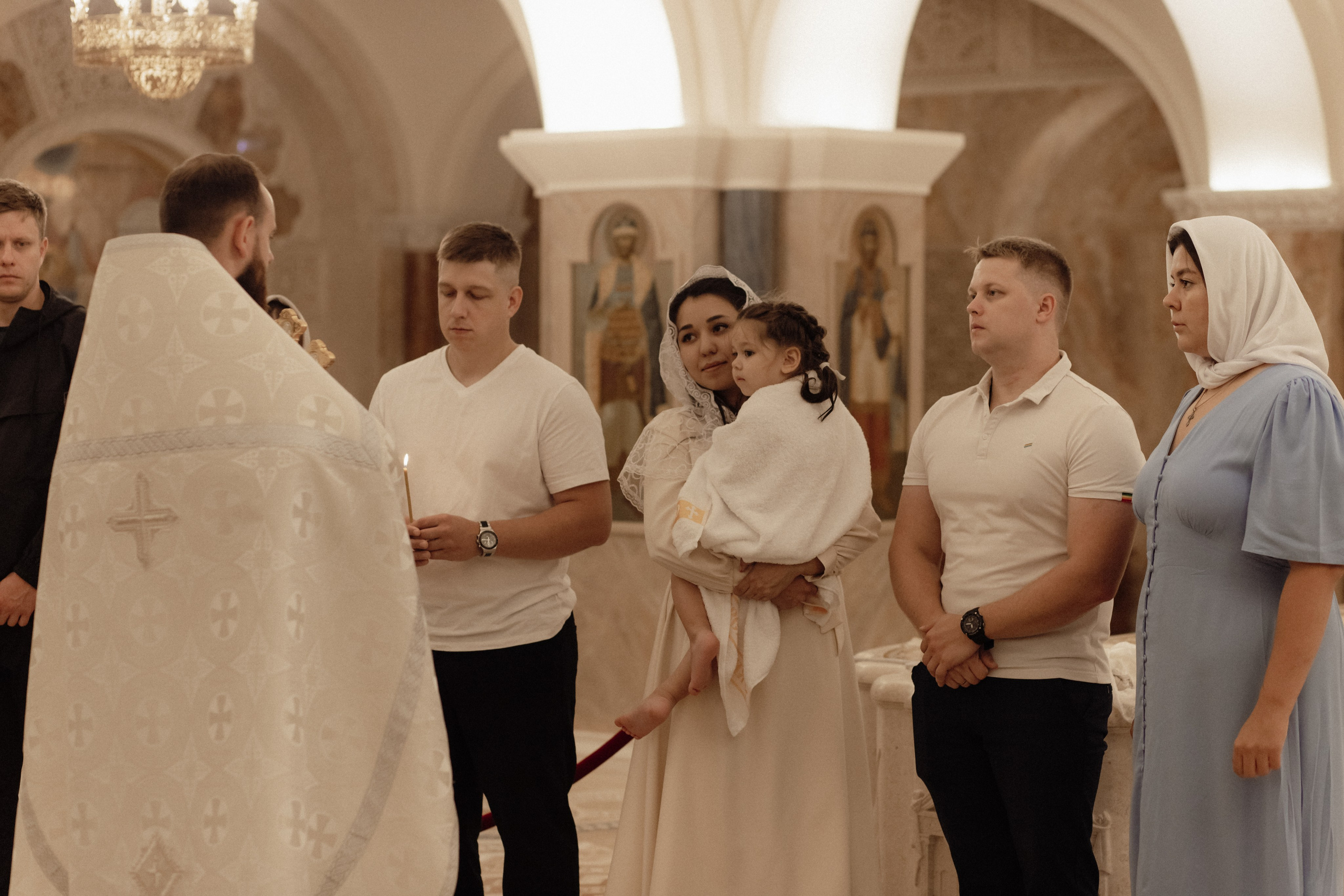 Крещение Киры. Семейный и свадебный фотограф в Челябинске Мария Леонтьева