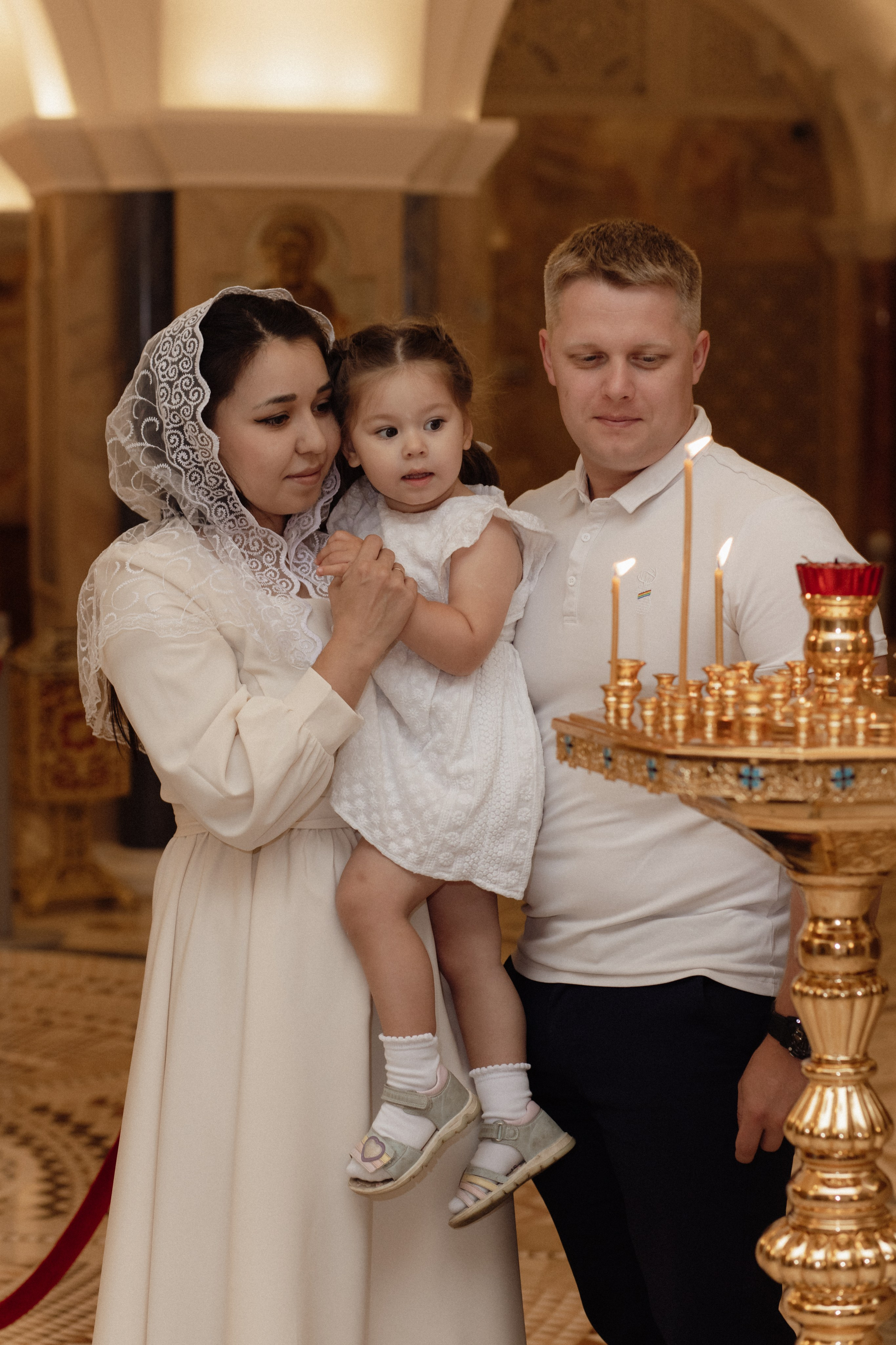 Крещение Киры. Семейный и свадебный фотограф в Челябинске Мария Леонтьева