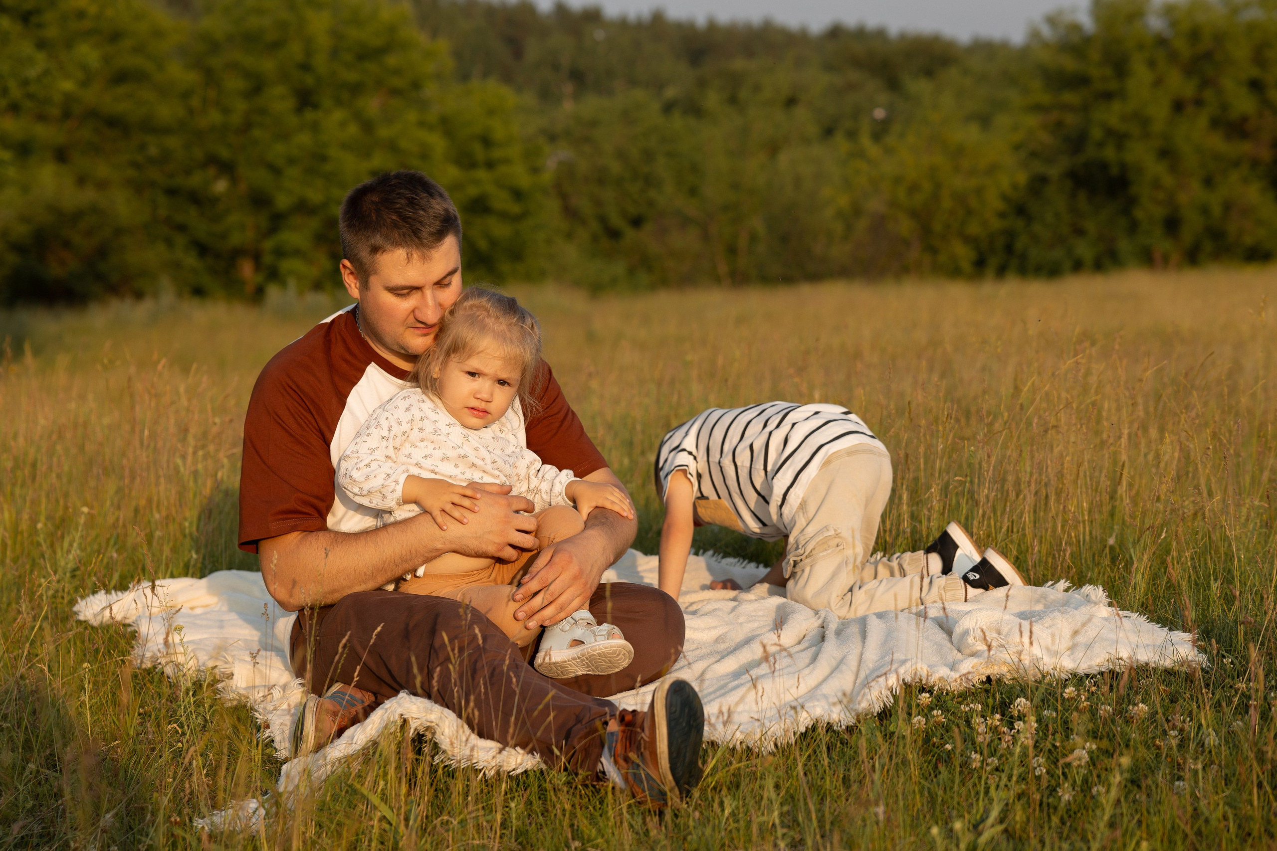 В поле. Семейный и свадебный фотограф в Челябинске Мария Леонтьева