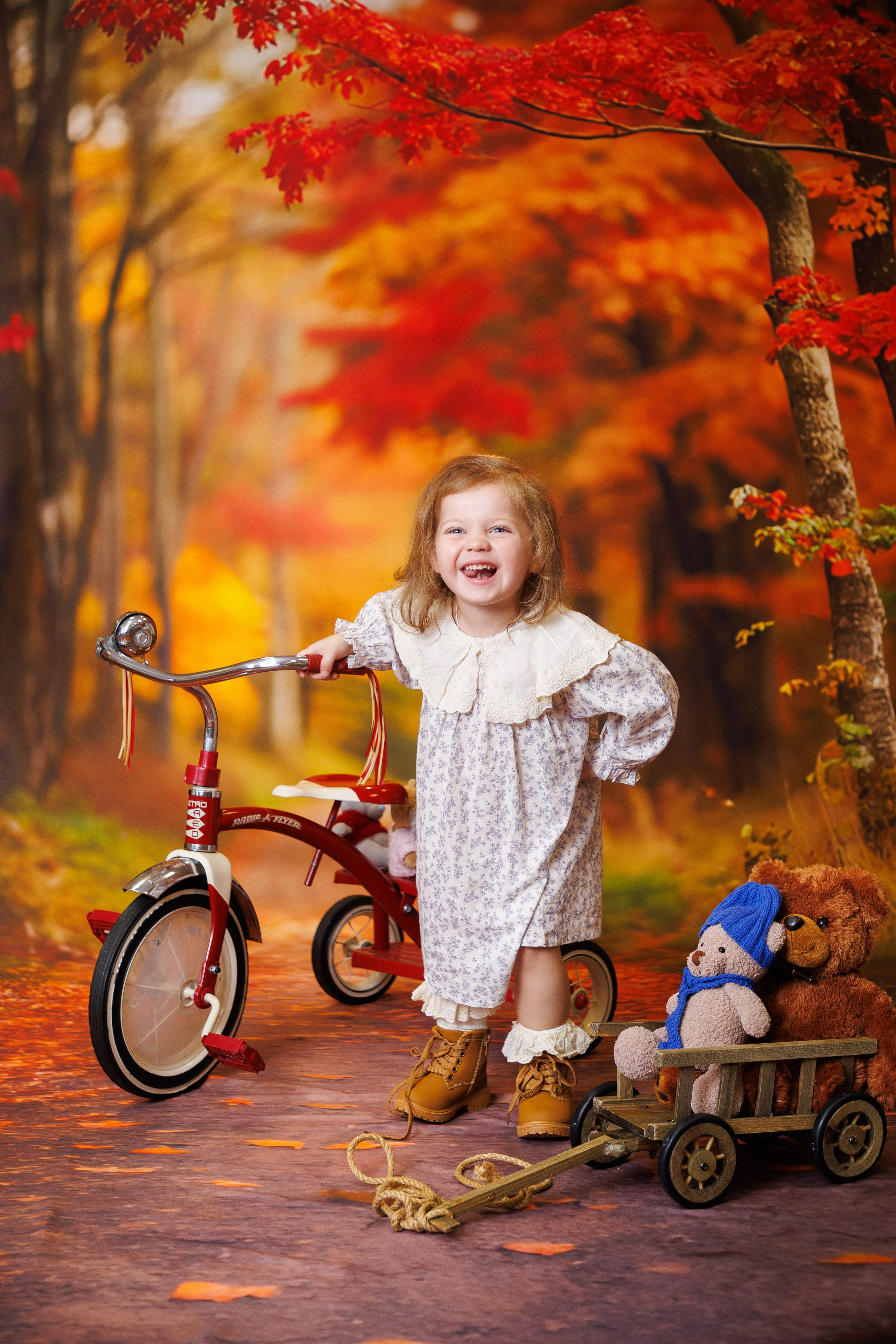 Велосипед. Детская фотостудия Москва