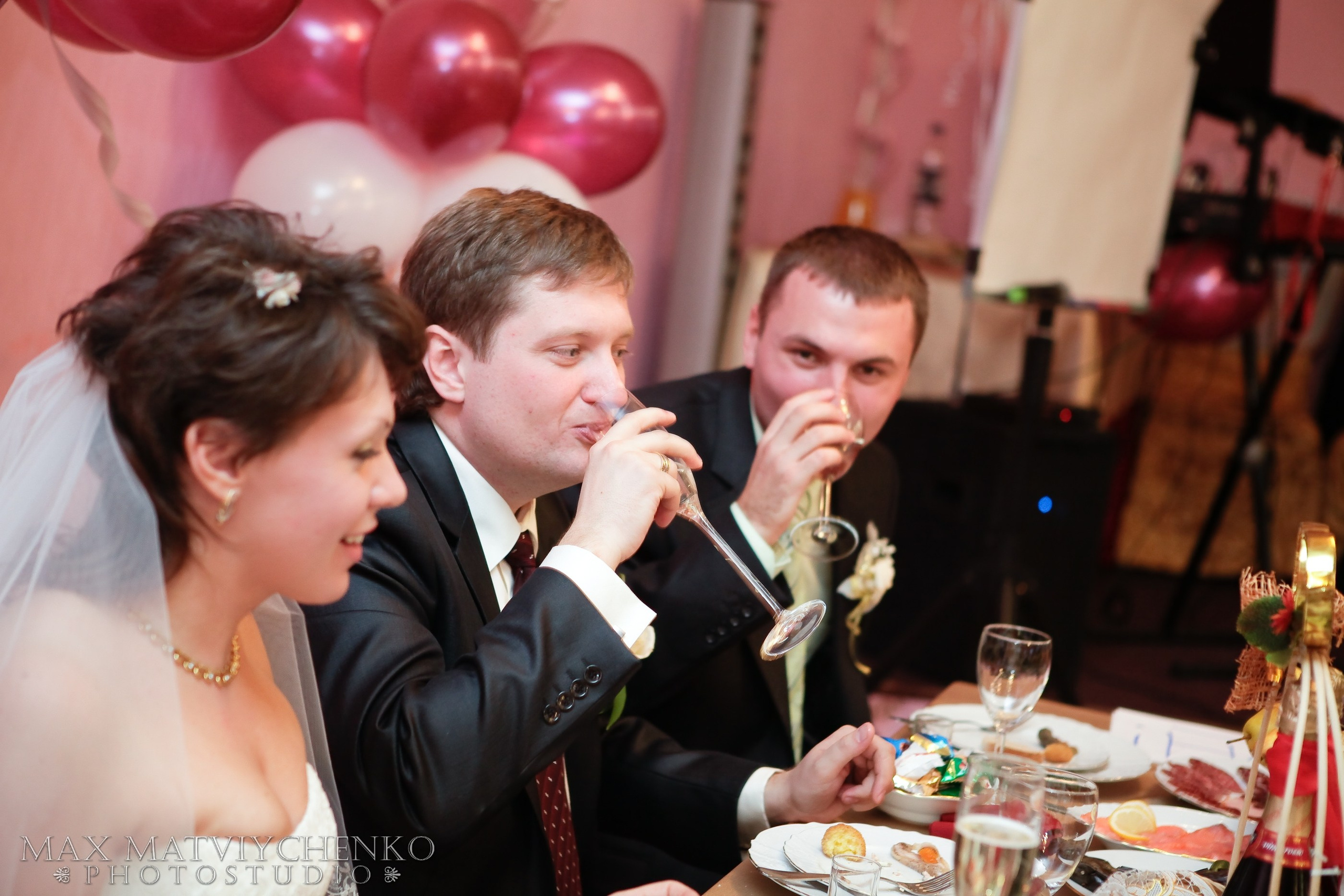 Банкет/Banquet. Максим Матвийченко и Виктория Басова профессионалы своего дела